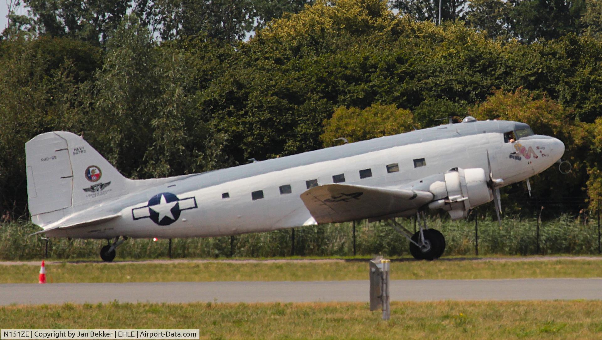 N151ZE, 1944 Douglas DC-3 C/N 50783, Lelystad Airport