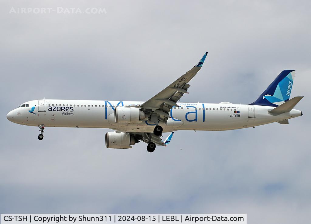 CS-TSH, Airbus A321-253NX C/N 08796, Landing rwy 24R