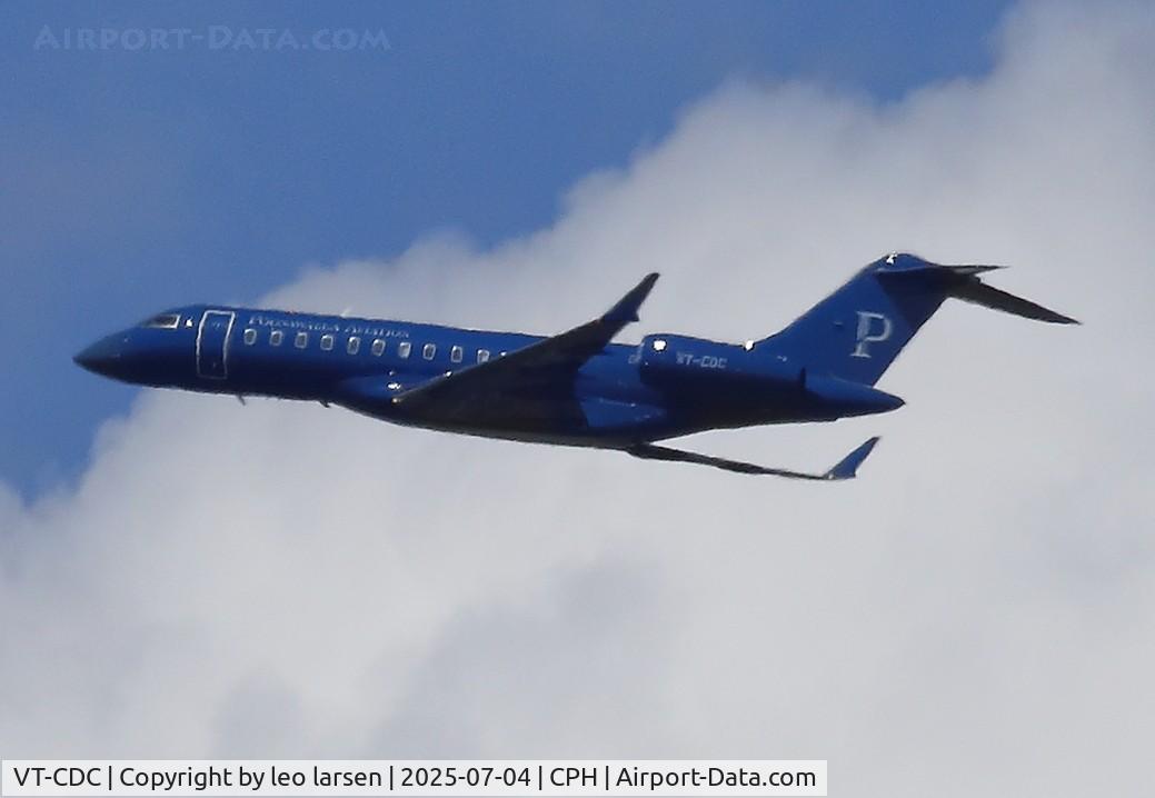 VT-CDC, 2024 Bombardier Global 6500 (BD-700-1A10) C/N 60144, Copenhagen 4.7.2025
