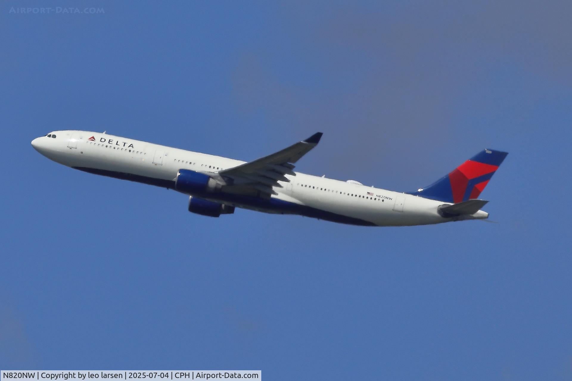 N820NW, 2007 Airbus A330-323 C/N 0859, Copenhagen 4.7.2025