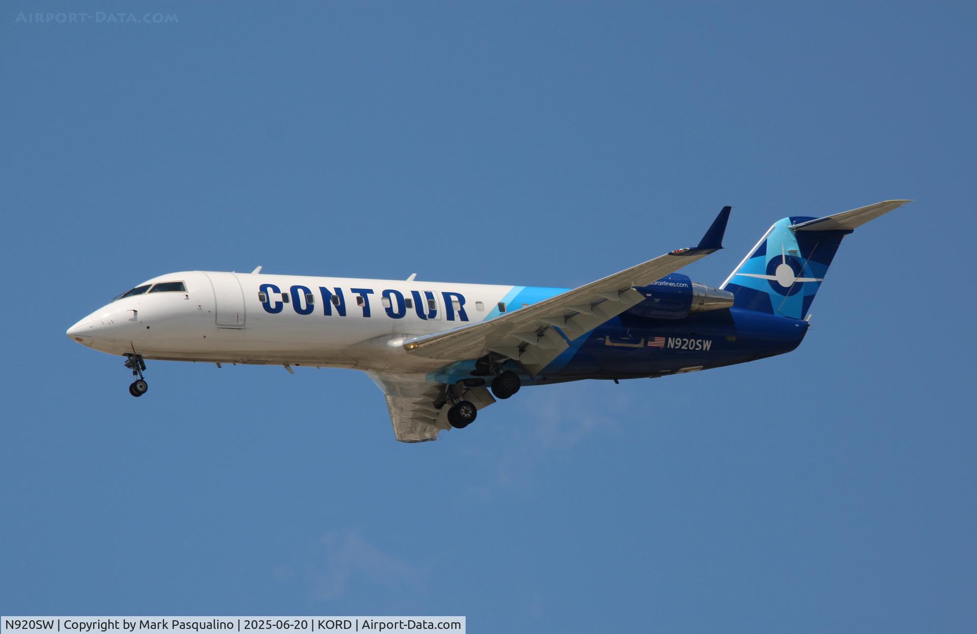 N920SW, 2002 Bombardier CRJ-200LR (CL-600-2B19) C/N 7660, CL-600-2B19