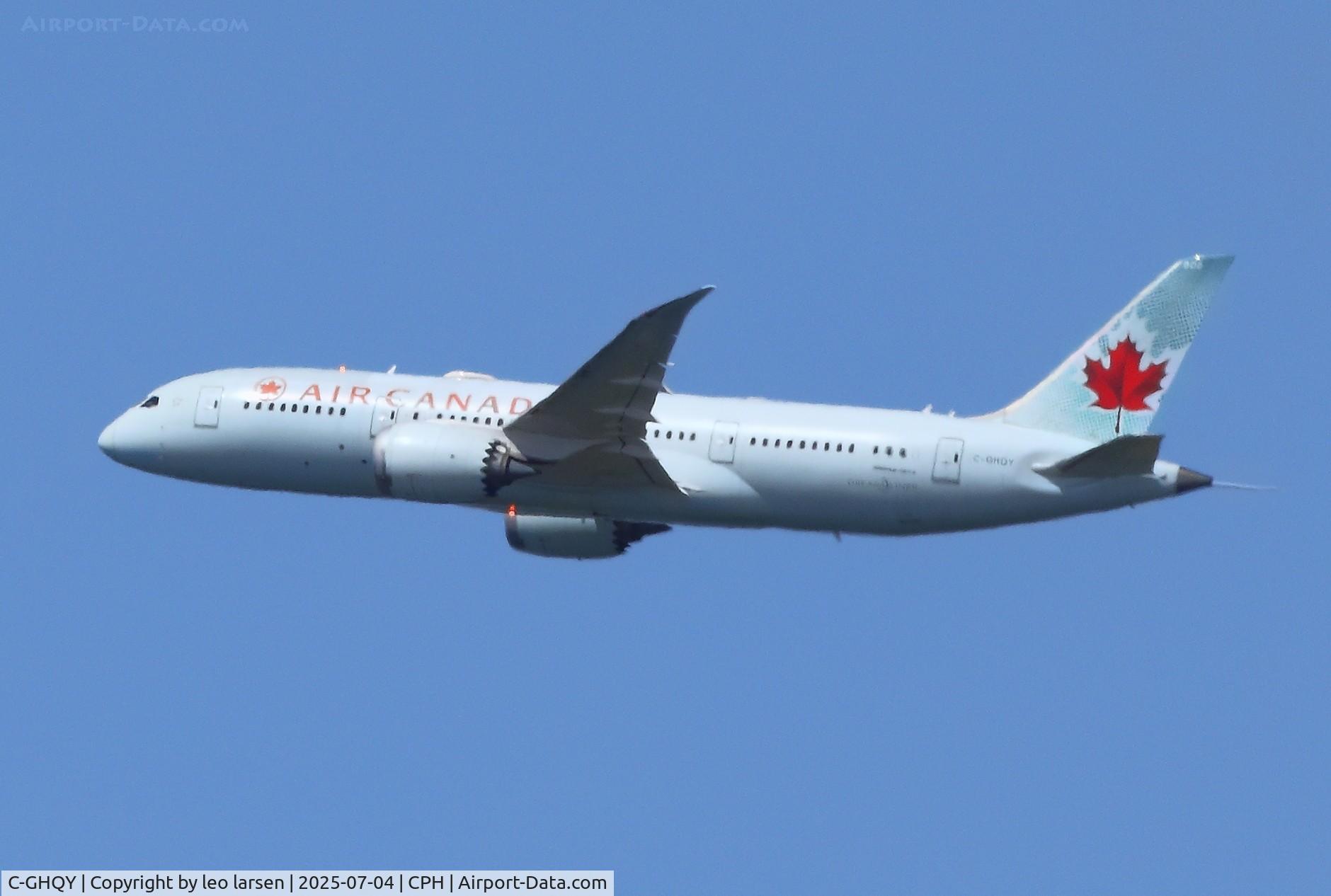 C-GHQY, 2015 Boeing 787-8 Dreamliner Dreamliner C/N 35264, Copenhagen 4.7.2025