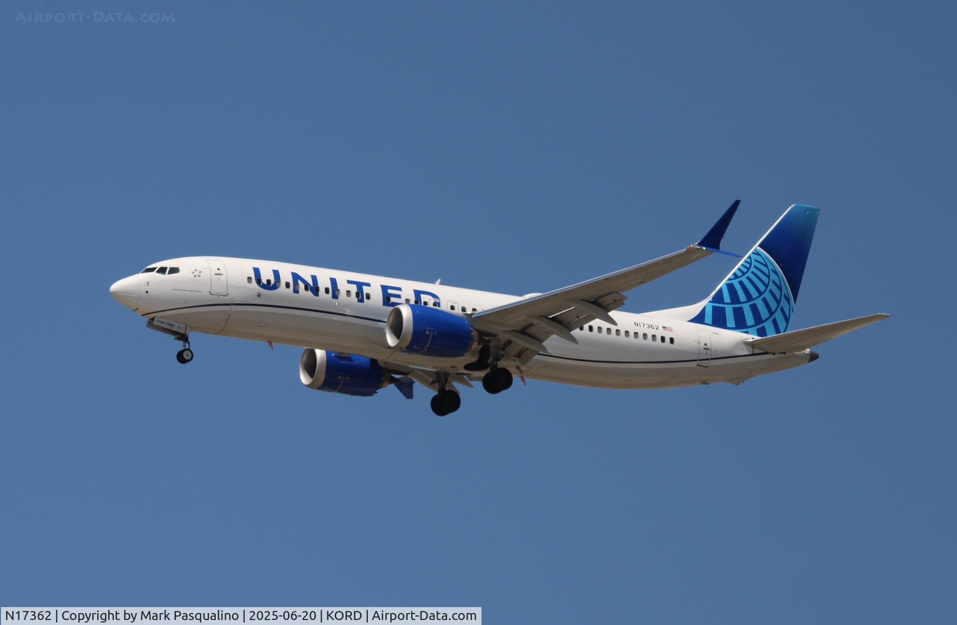 N17362, 2024 Boeing 737 MAX 8 C/N 68808, Boeing 737-8 MAX