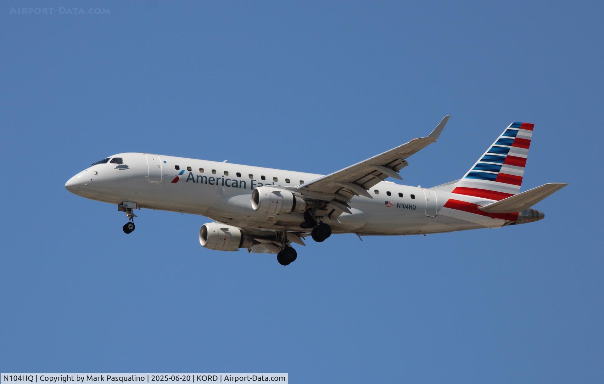 N104HQ, 2007 Embraer 175LR (ERJ-170-200LR) C/N 17000160, ERJ-170-200LR