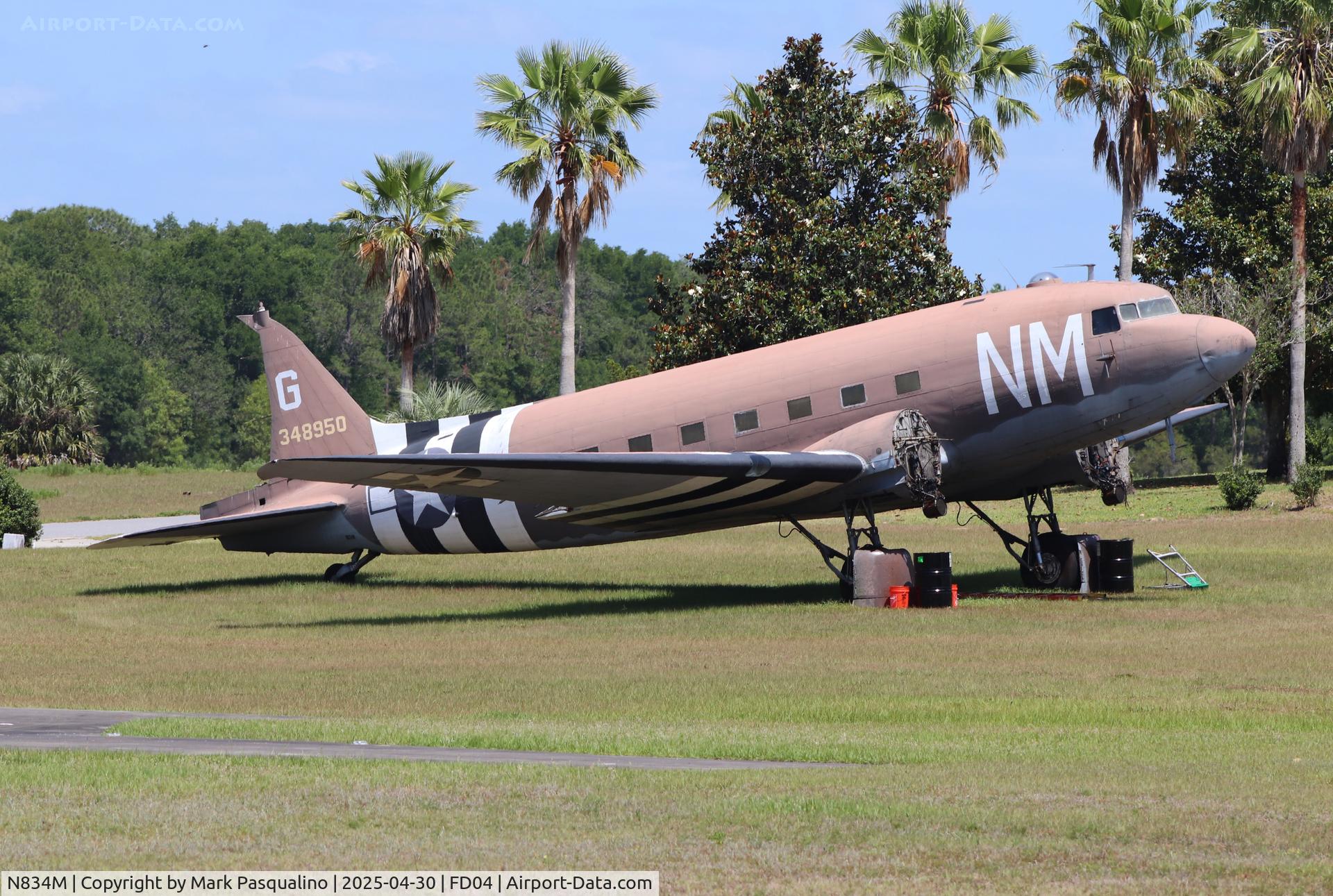 N834M, 1943 Douglas C-47 C/N 43-48950, Douglas C-47