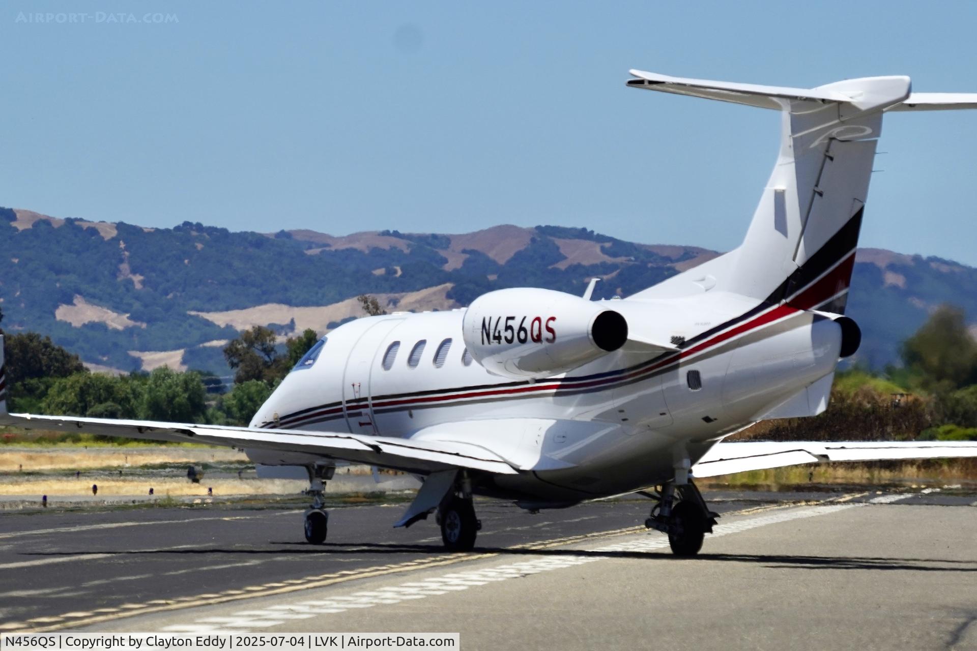 N456QS, 2022 Embraer EMB-505 Phenom 300 C/N 50500698, 4th July Livermore airport in California 2025