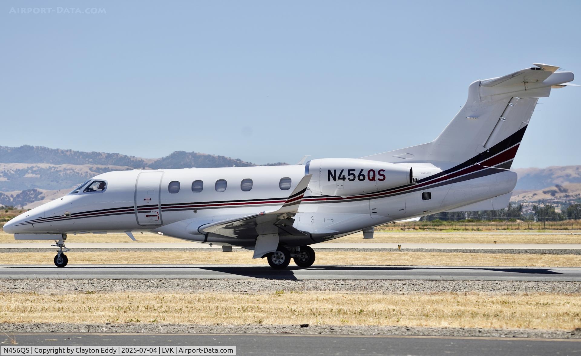 N456QS, 2022 Embraer EMB-505 Phenom 300 C/N 50500698, 4th July Livermore airport in California 2025