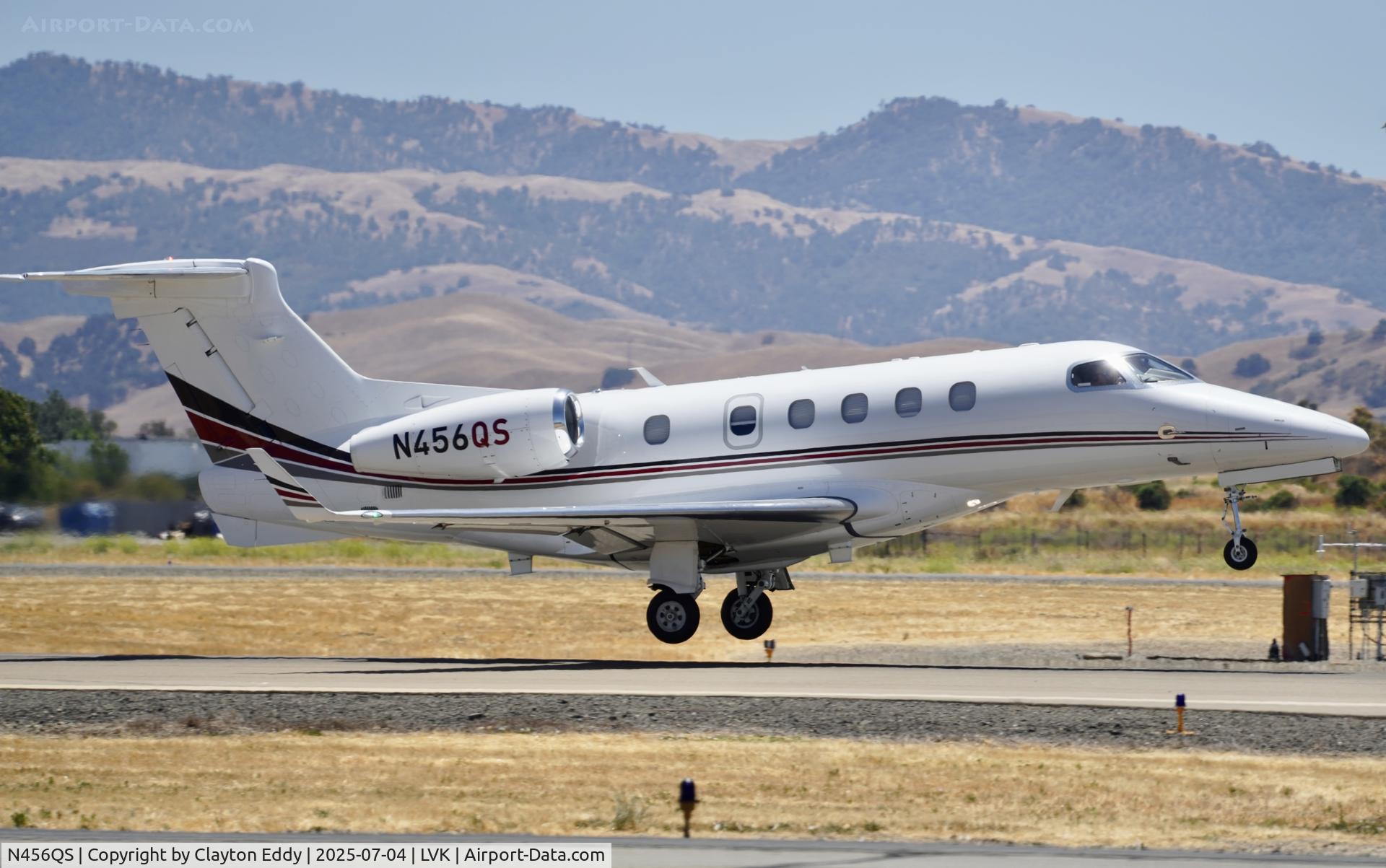 N456QS, 2022 Embraer EMB-505 Phenom 300 C/N 50500698, 4th July Livermore airport in California 2025