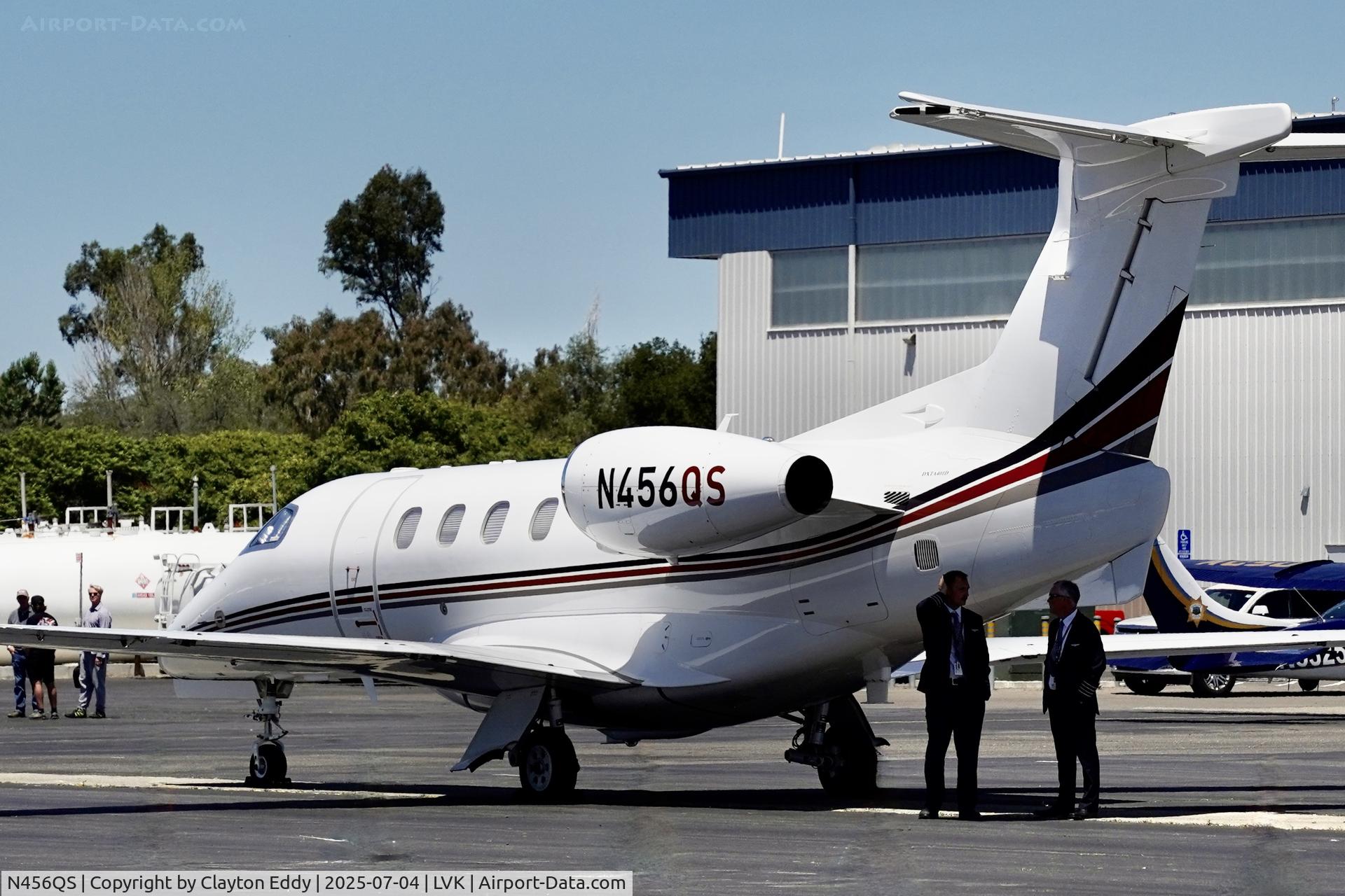 N456QS, 2022 Embraer EMB-505 Phenom 300 C/N 50500698, 4th July Livermore airport in California 2025