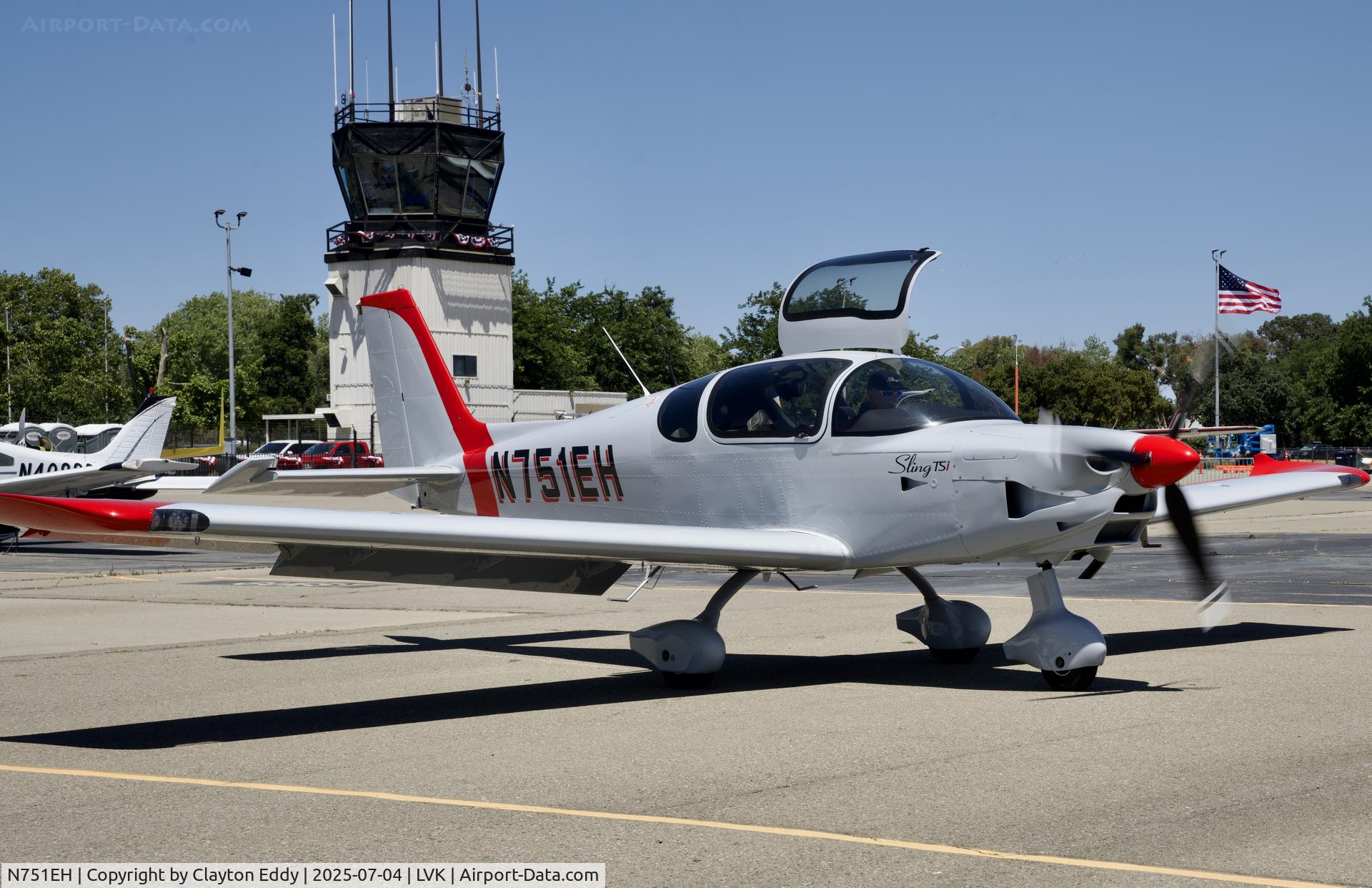 N751EH, 2024 Hefter Edward Sling TSI C/N 281SK, 4th July Livermore airport in California 2025