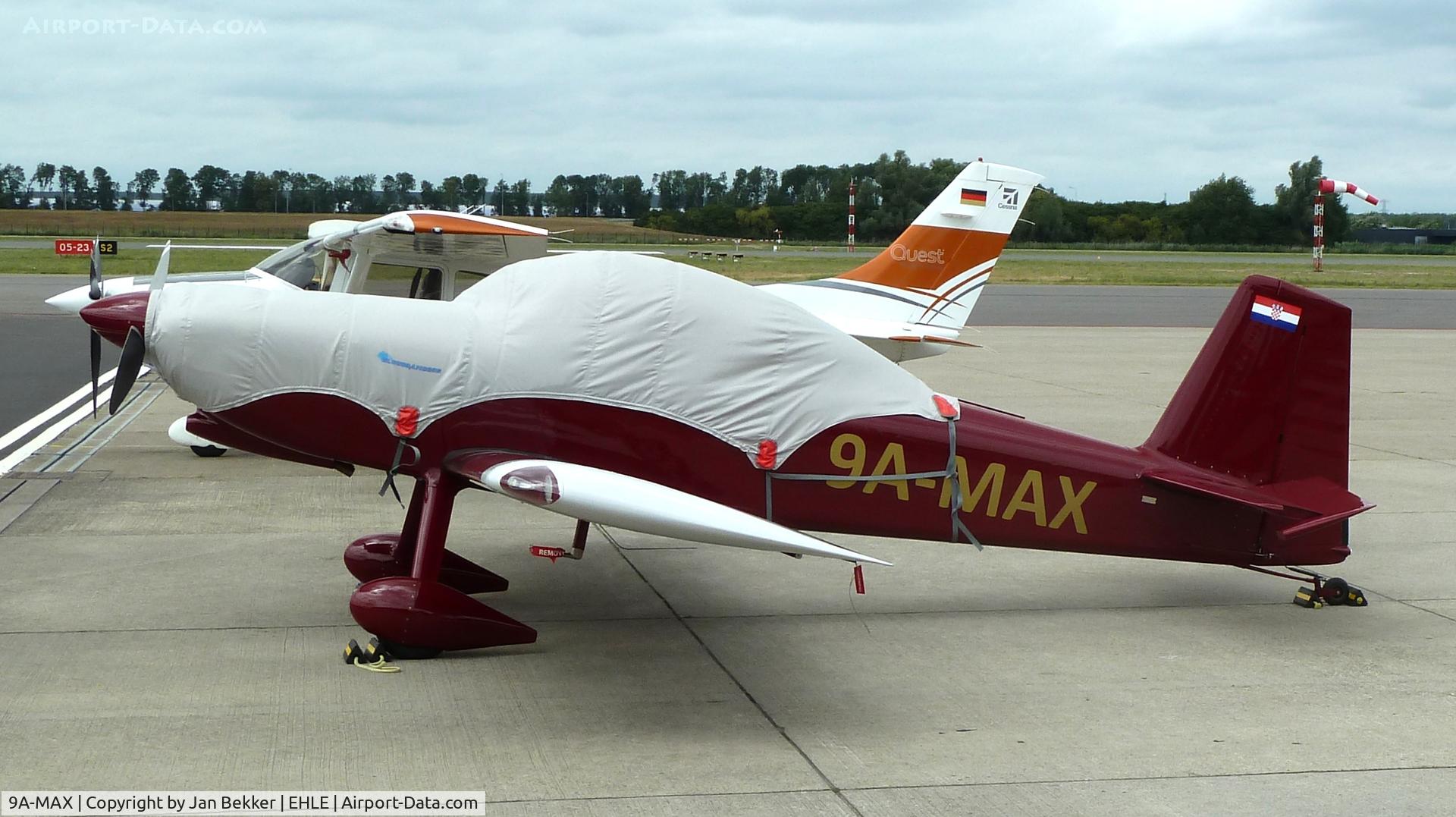 9A-MAX, Vans RV-8 C/N 80811, Lelystad Airport