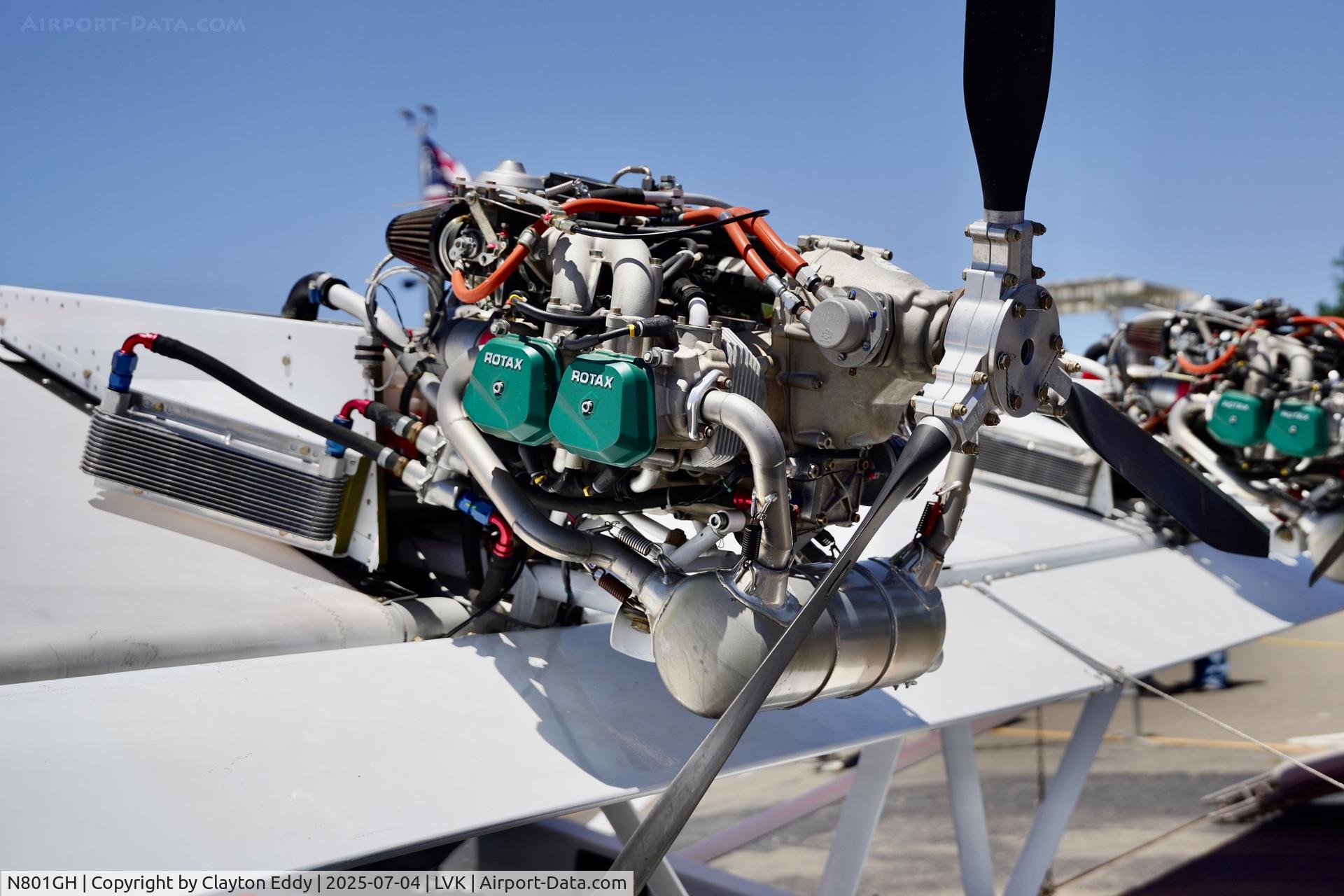 N801GH, 2023 Lockwood Aircraft Corp. Aircam C/N AC-180, 4th July Livermore airport in California 2025