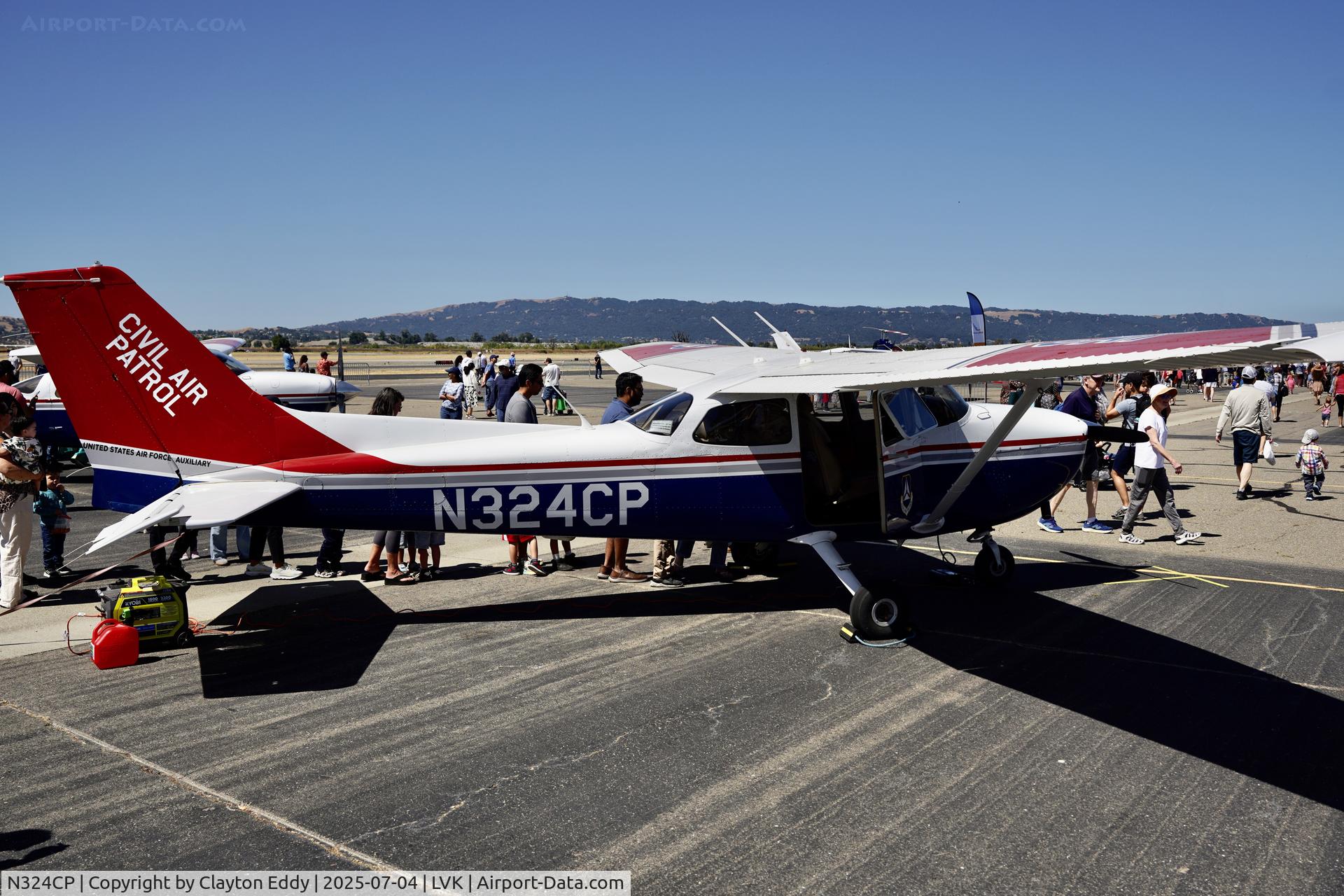 N324CP, 2018 Cessna 172S C/N 172S12135, 4th July Livermore airport in California 2025