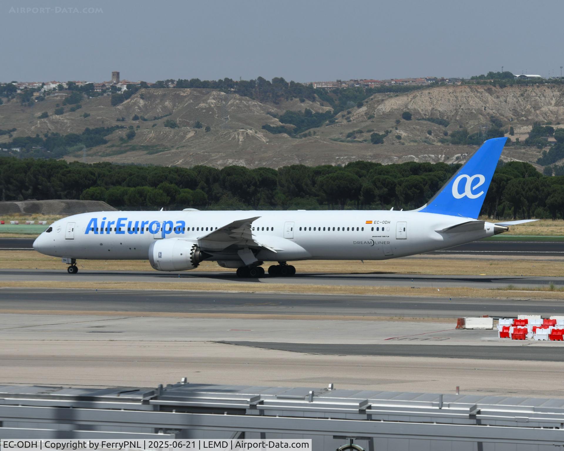 EC-ODH, Boeing 787-9 Dreamliner Dreamliner C/N 62146, Air Europa B789