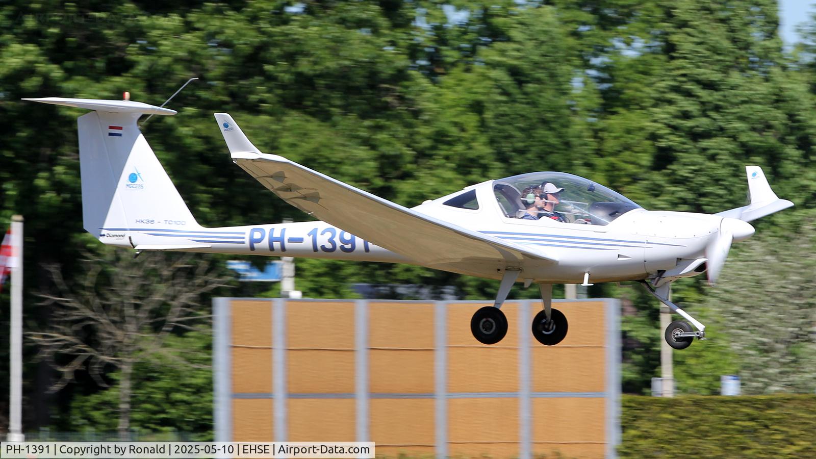 PH-1391, Diamond HK-36TC-100 Super Dimona C/N 36810, at seppe