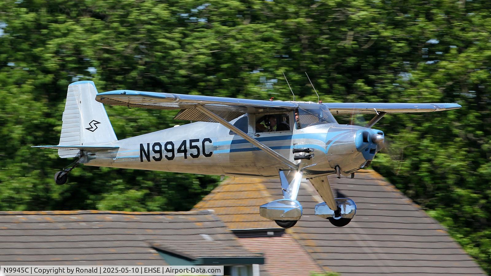 N9945C, 1959 Silvaire 8F C/N S-49, at seppe