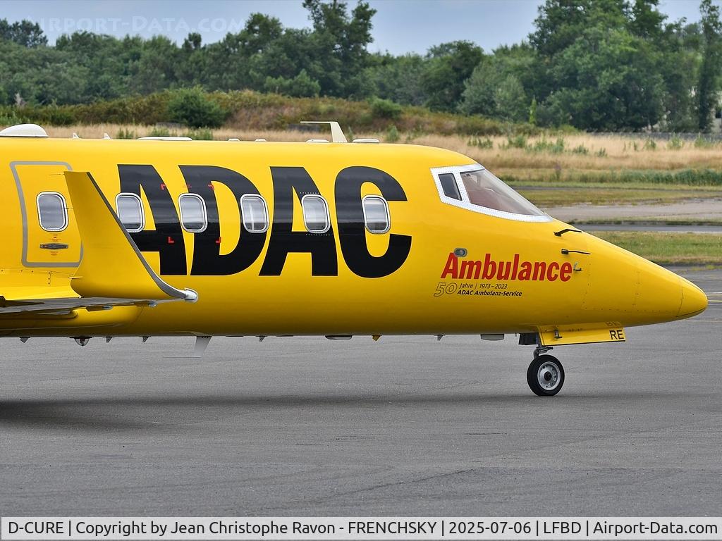 D-CURE, 2009 Learjet 60XR C/N 60-379, Erfurt (ERF)	Bordeaux (BOD)	(ADN64E)