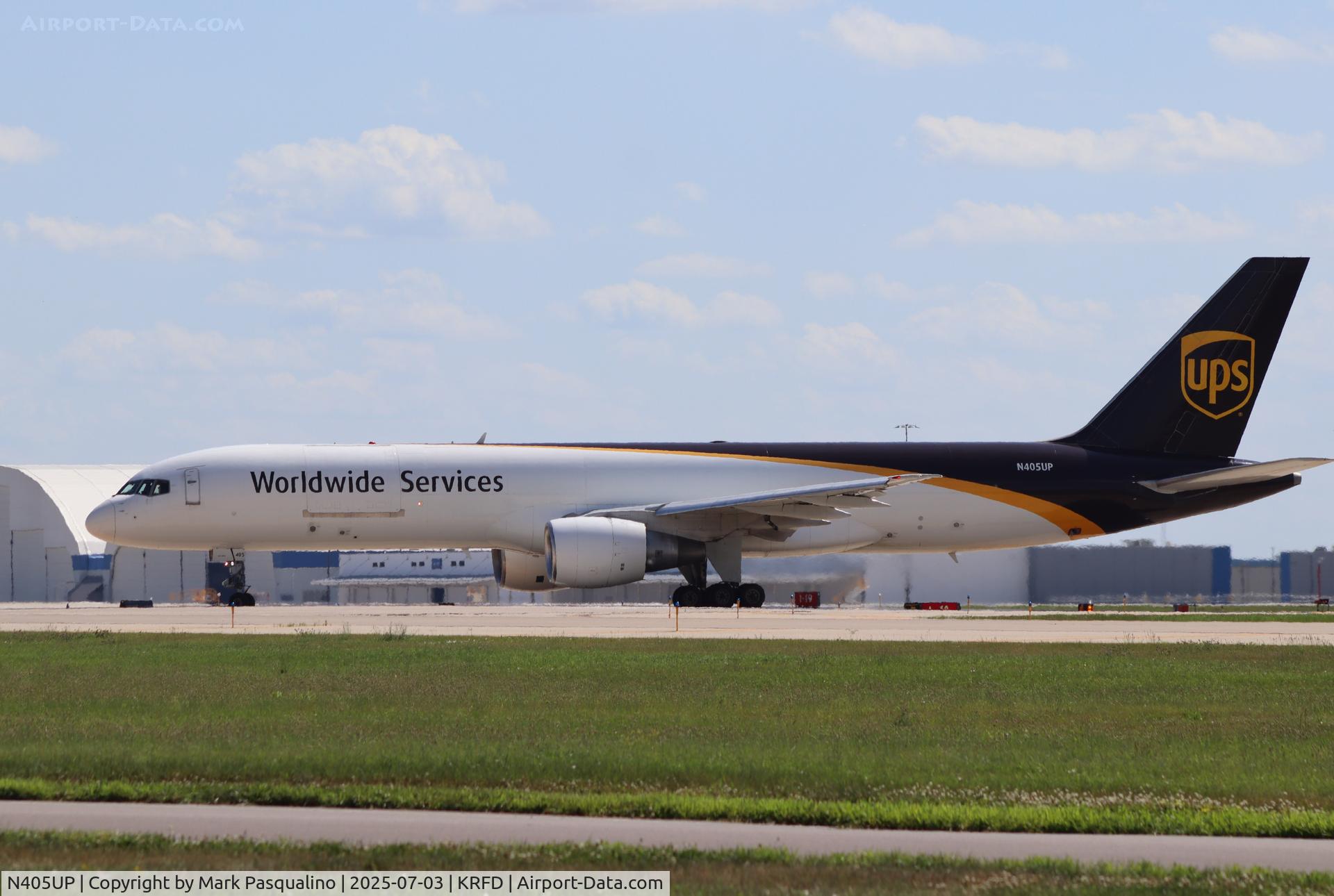 N405UP, 1987 Boeing 757-24APF C/N 23727, Boeing 757-24APF