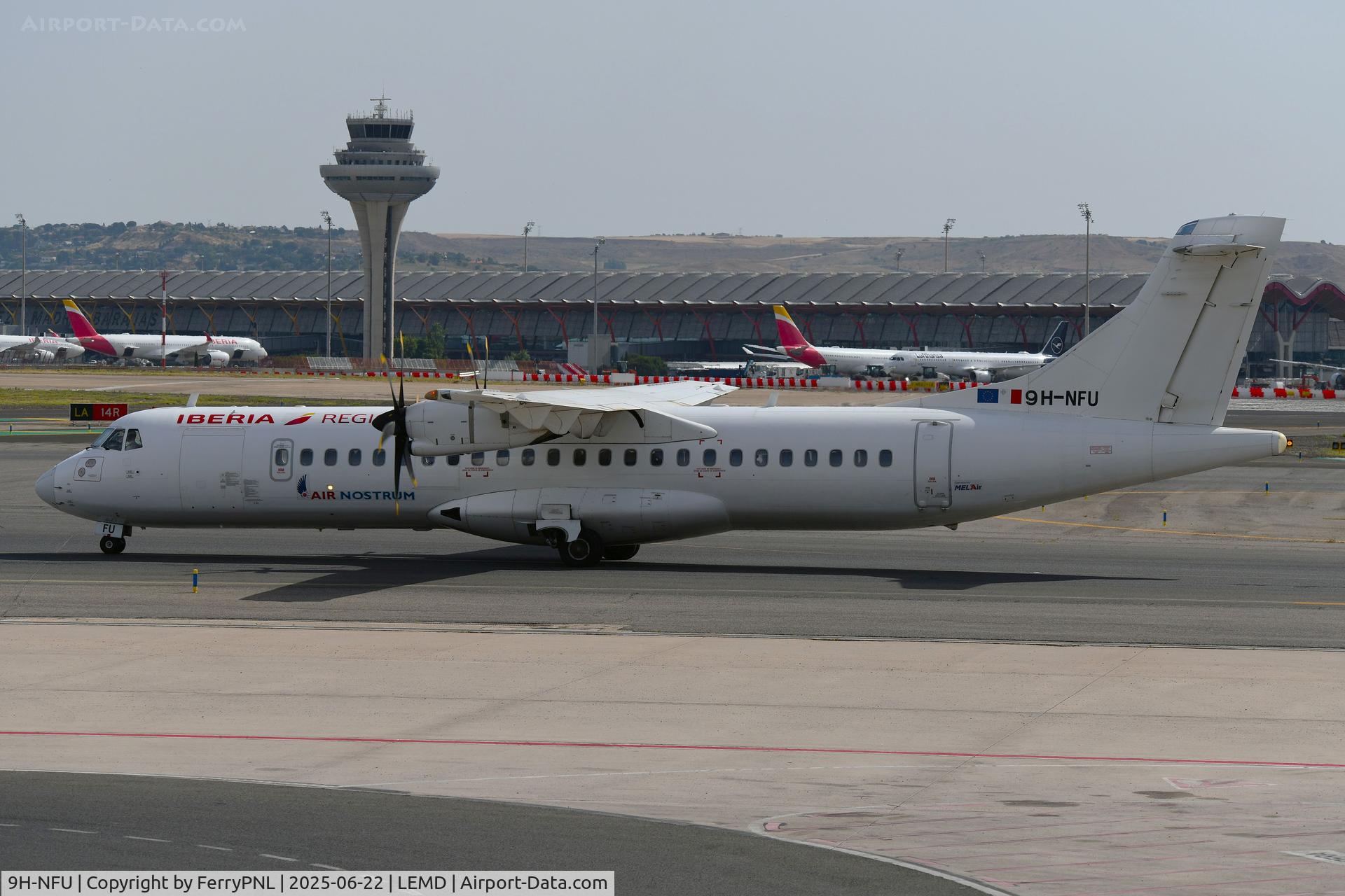 9H-NFU, 2015 ATR 72-600 C/N 1261, Iberia Regional ATR72 operated by Mel Air