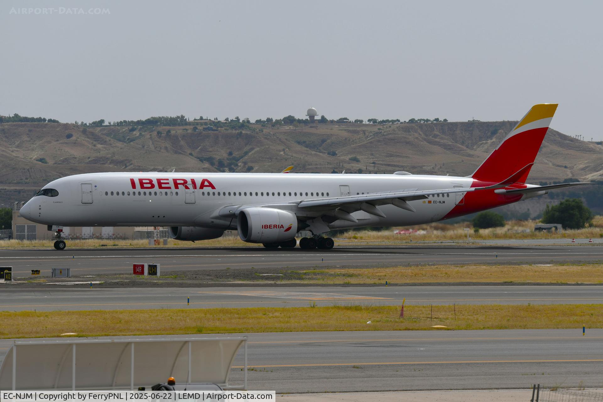 EC-NJM, 2020 Airbus A350-941 C/N 0419, Iberia A359 