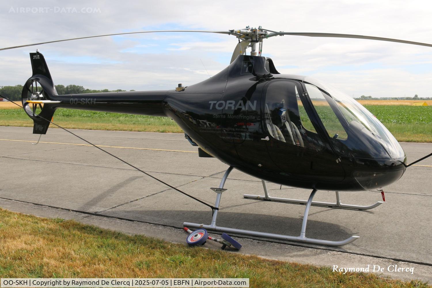 OO-SKH, 2025 Guimbal Cabri G2 C/N 1378, At Koksijde BOACK.