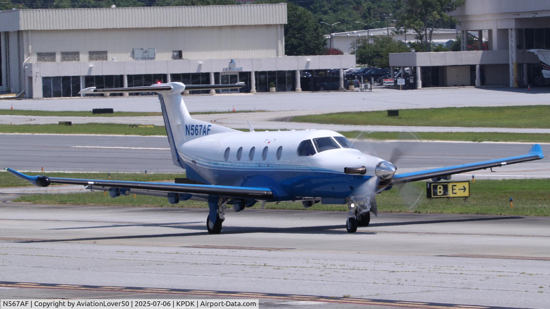 N567AF, 2015 Pilatus PC-12/47E C/N 1567, PlaneSense PC-12