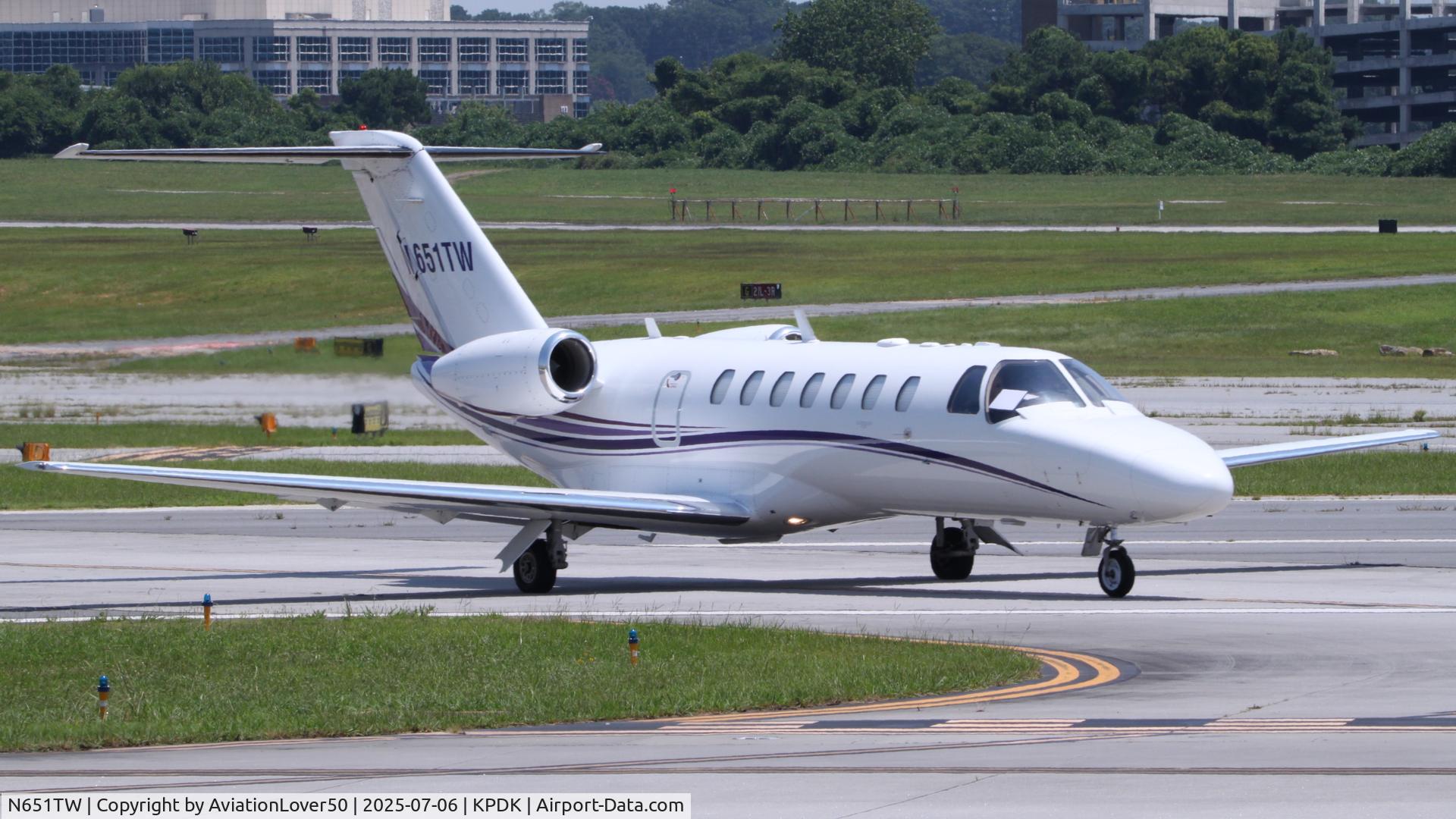 N651TW, 2008 Cessna 525B CitationJet CJ3 C/N 525B-0217, CJ3