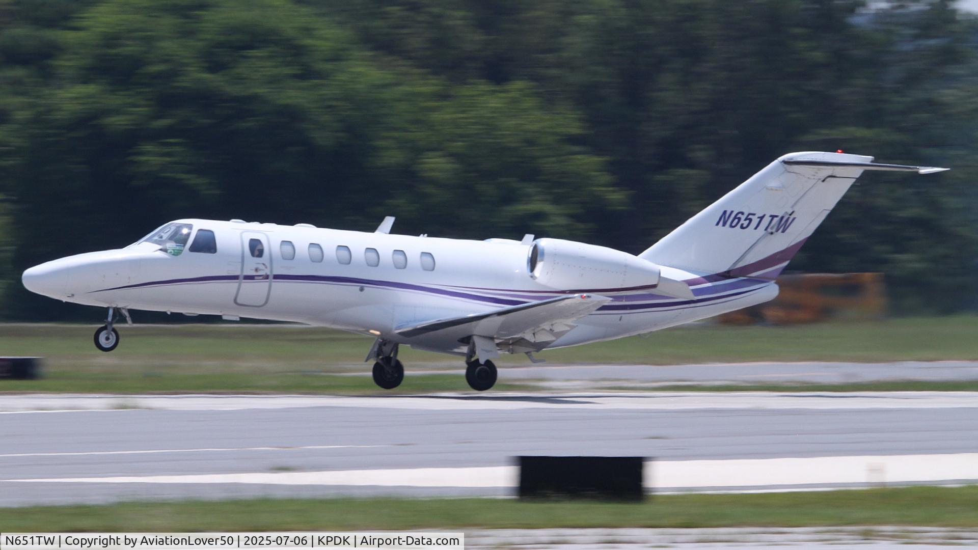 N651TW, 2008 Cessna 525B CitationJet CJ3 C/N 525B-0217, CJ3