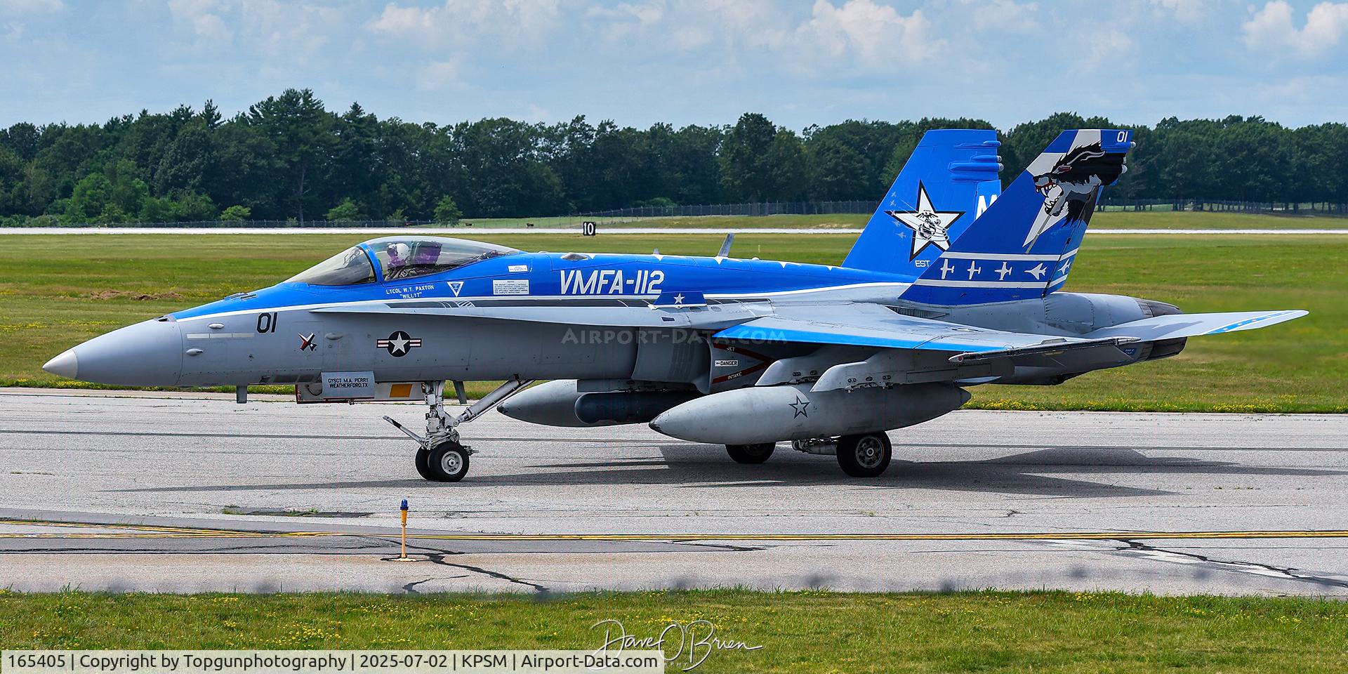 165405, McDonnell Douglas F/A-18C Hornet C/N 1436/C462, COWBOY15