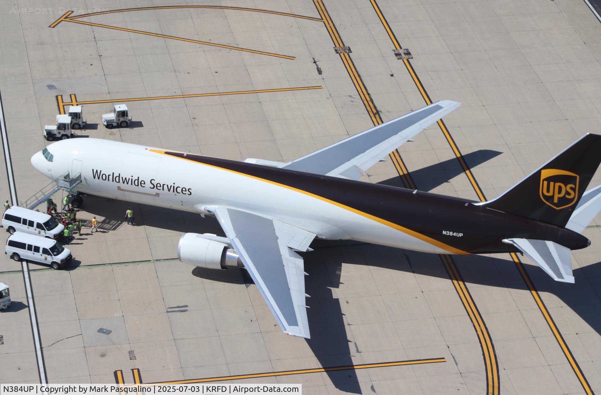 N384UP, 2024 Boeing 767-300F C/N 67973, Boeing 767-300F
