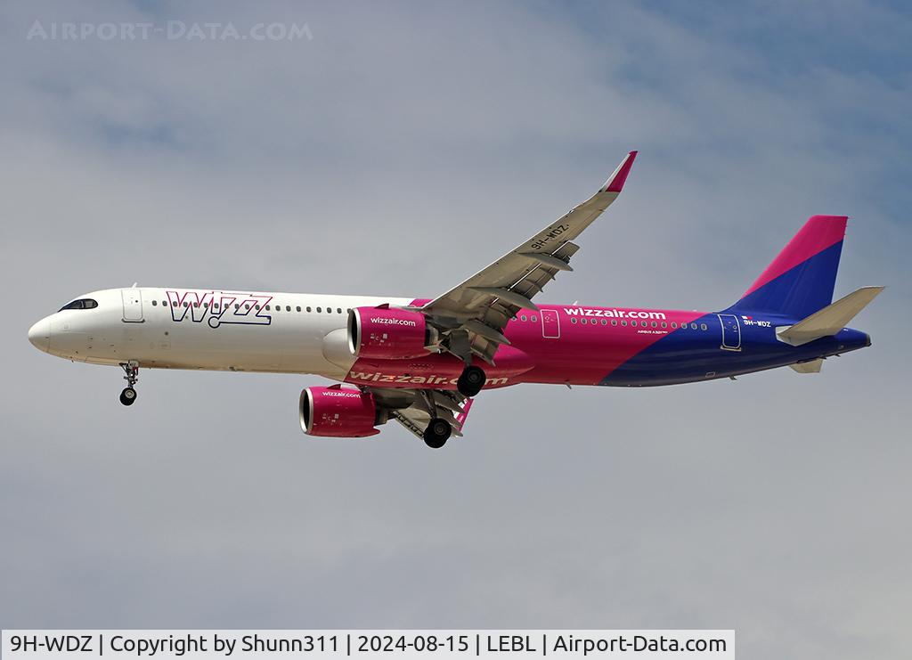 9H-WDZ, Airbus 321-271NX C/N 11487, Landing rwy 24R