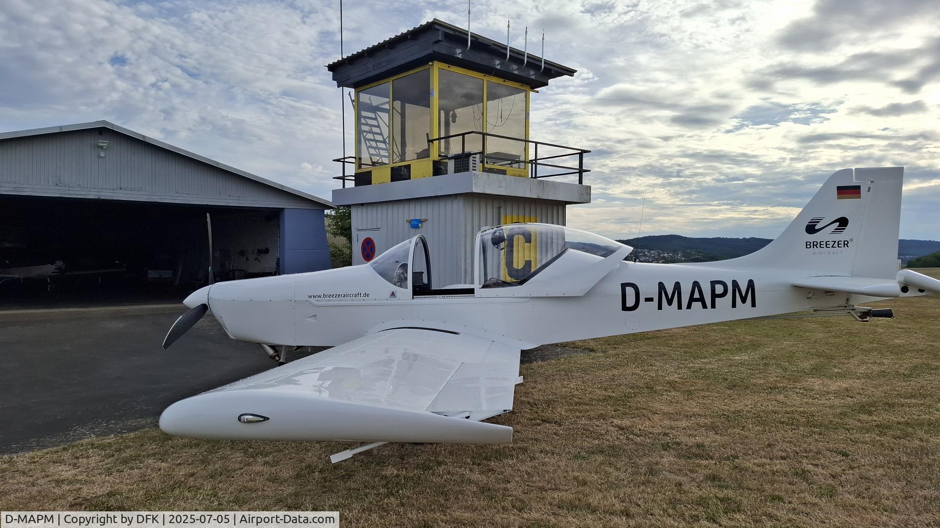 D-MAPM, Breezer Aircraft Breezer B850 C/N 0000, Asslar Airfield