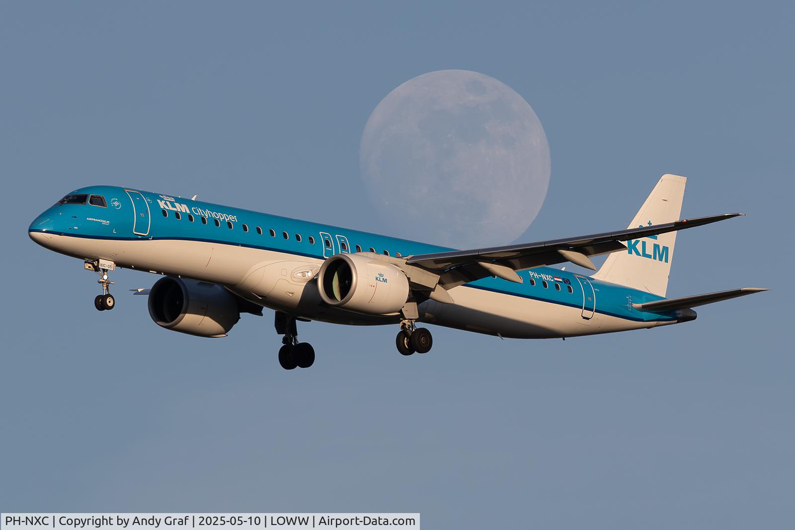 PH-NXC, 2021 Embraer E195-E2 (ERJ-190-400STD) C/N 19020051, KLM EMB195E2