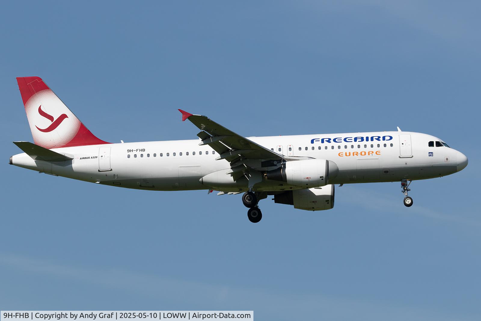 9H-FHB, 2007 Airbus A320-214 C/N 3025, Freebird A320