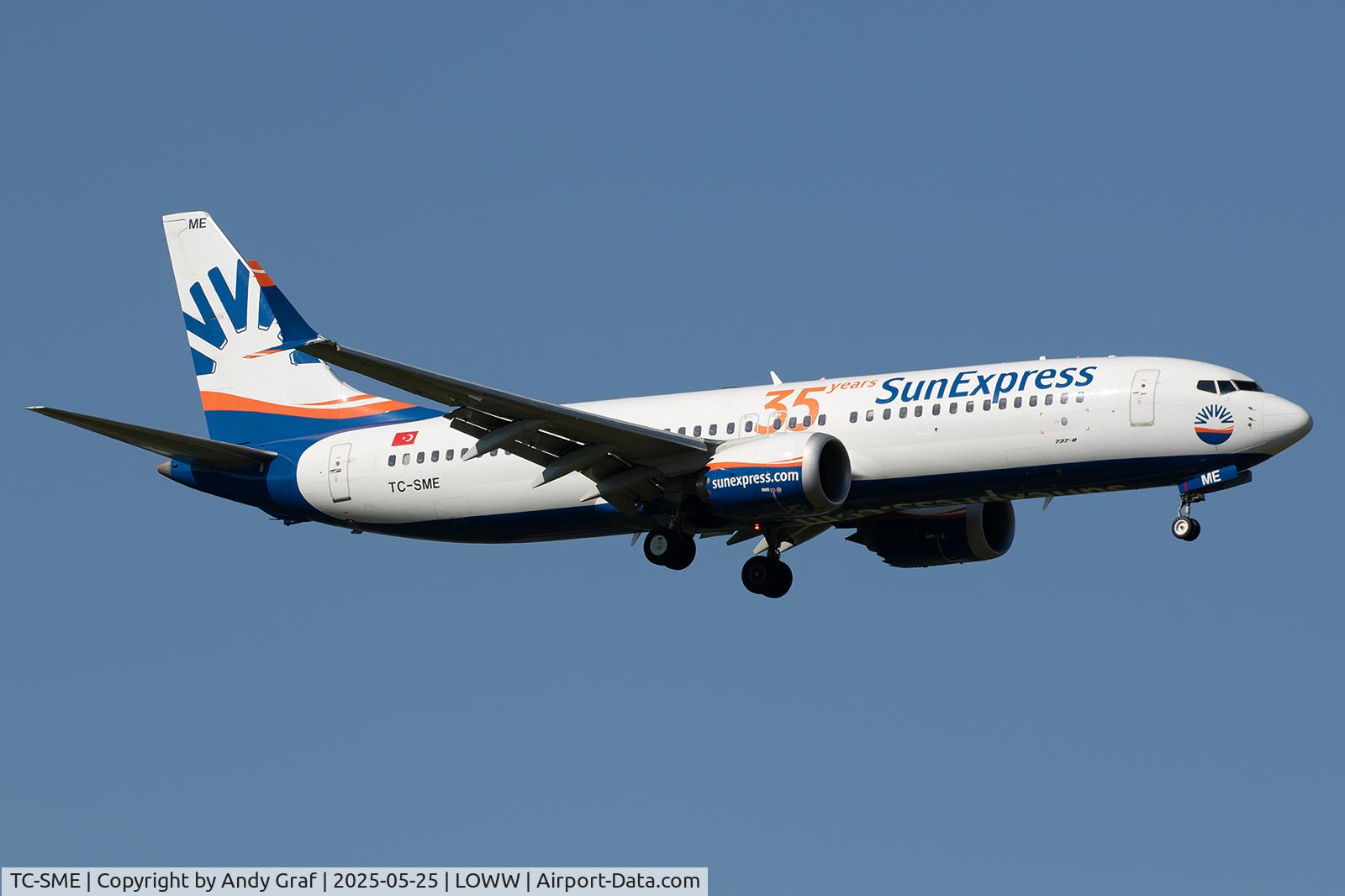 TC-SME, Boeing Boeing 737 MAX 8 C/N 63607, Sunespress 737-Max8