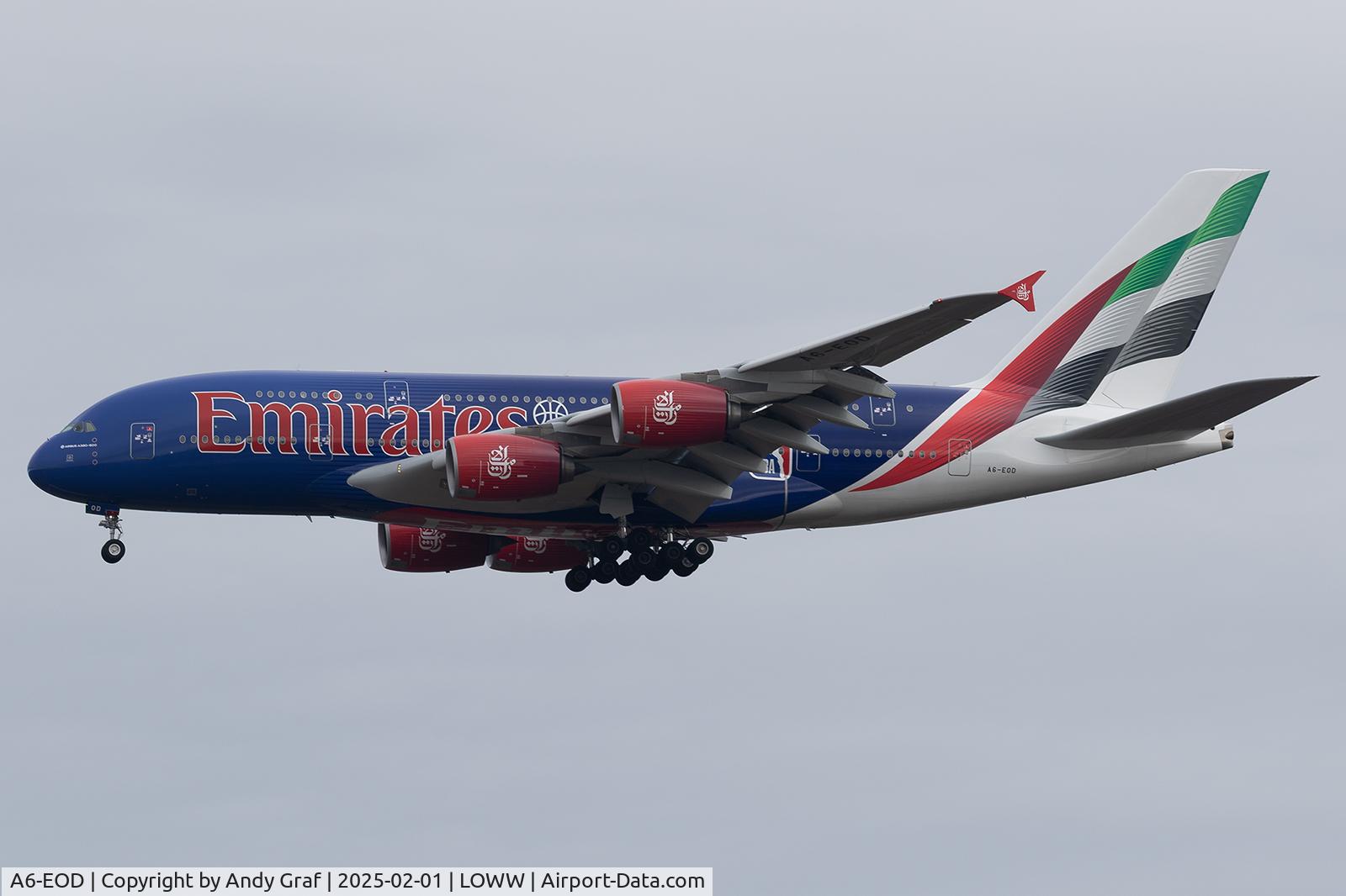 A6-EOD, 2014 Airbus A380-861 C/N 168, Emirates A380