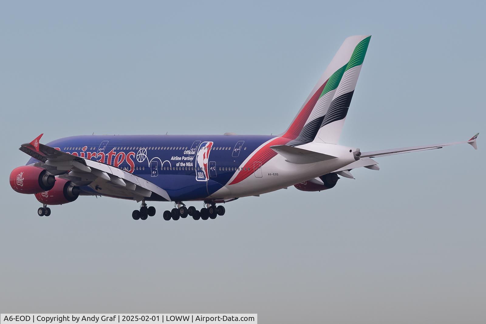 A6-EOD, 2014 Airbus A380-861 C/N 168, Emirates A380