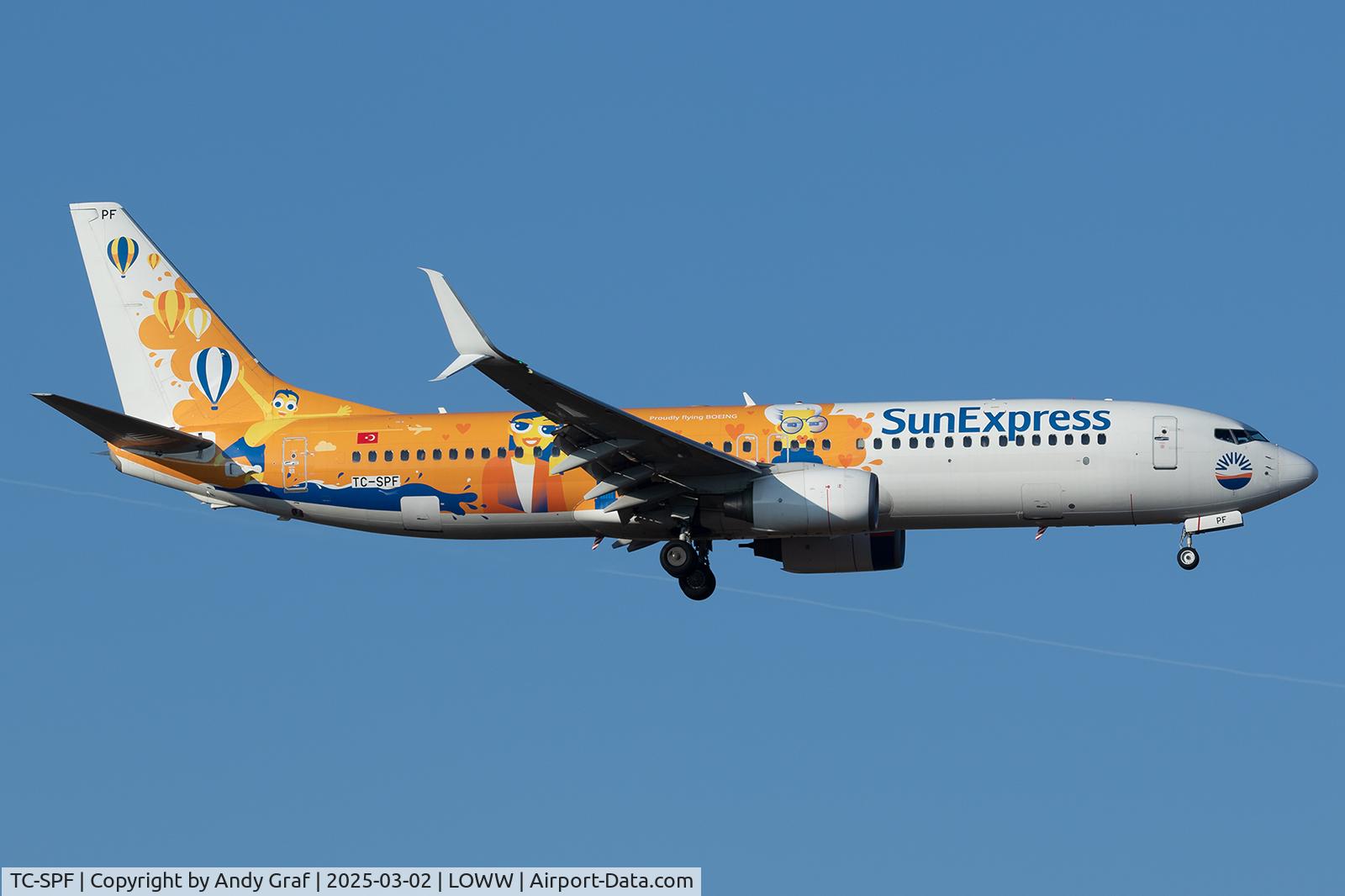 TC-SPF, 2011 Boeing 737-8K5 C/N 39093, Sunespress 737-800