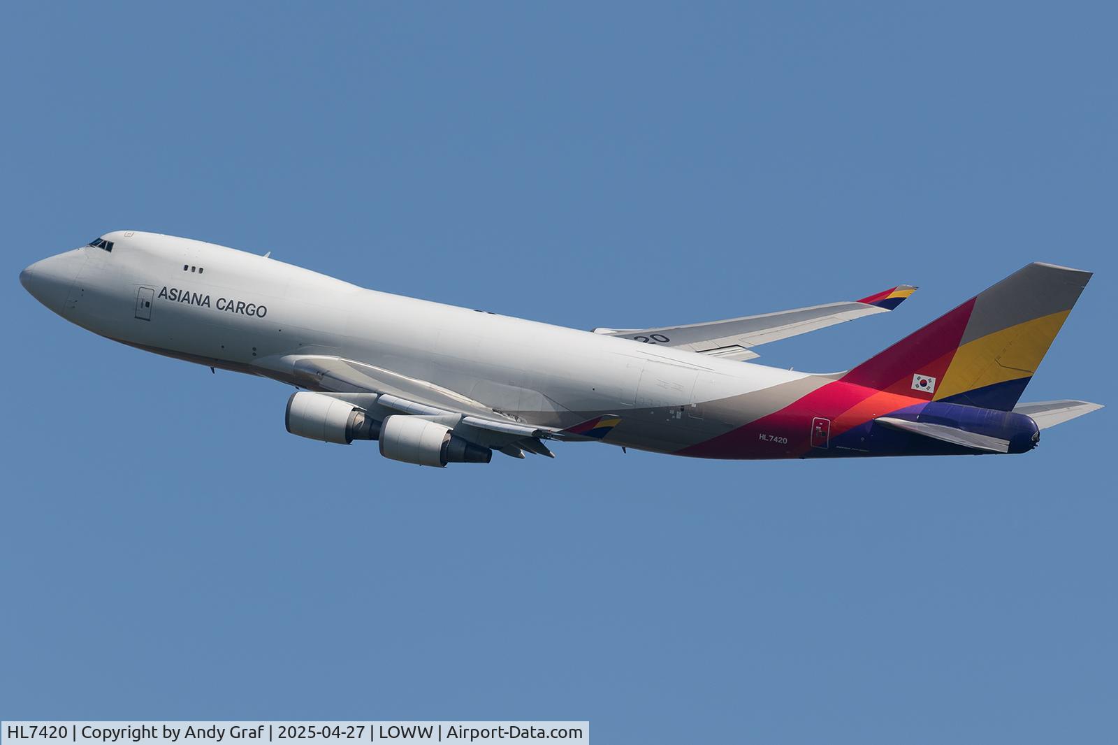 HL7420, 1995 Boeing 747-48EF (SCD) C/N 25783, Asiana Cargo 747-400