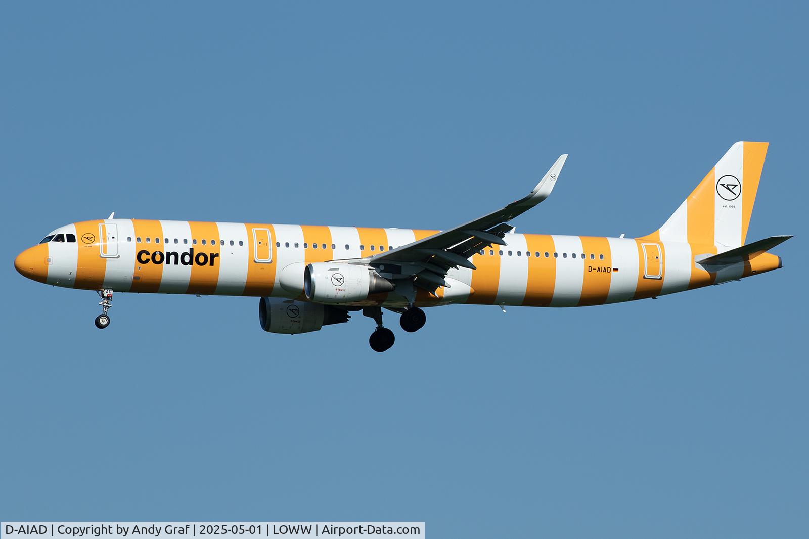 D-AIAD, 2014 Airbus A321-211 C/N 6053, Condor A321