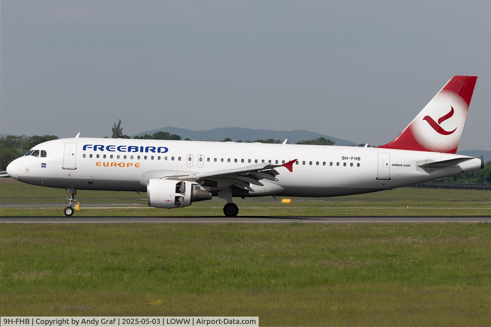 9H-FHB, 2007 Airbus A320-214 C/N 3025, Freebird A320