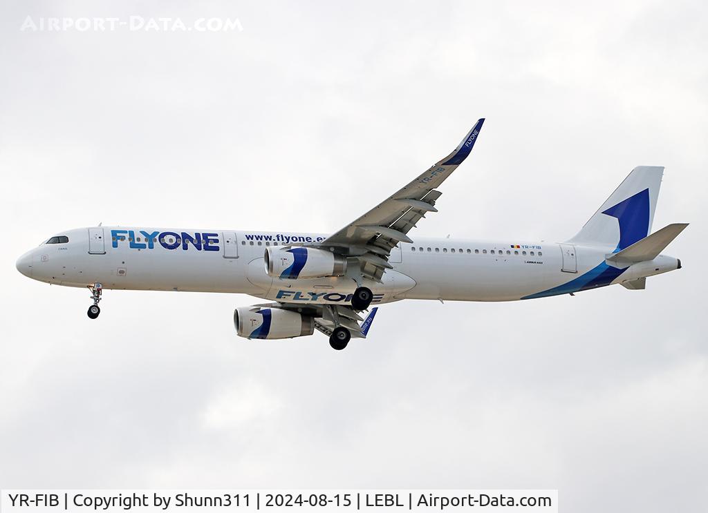 YR-FIB, 2014 Airbus A321-231(WL) C/N 6190, Landing rwy 24R