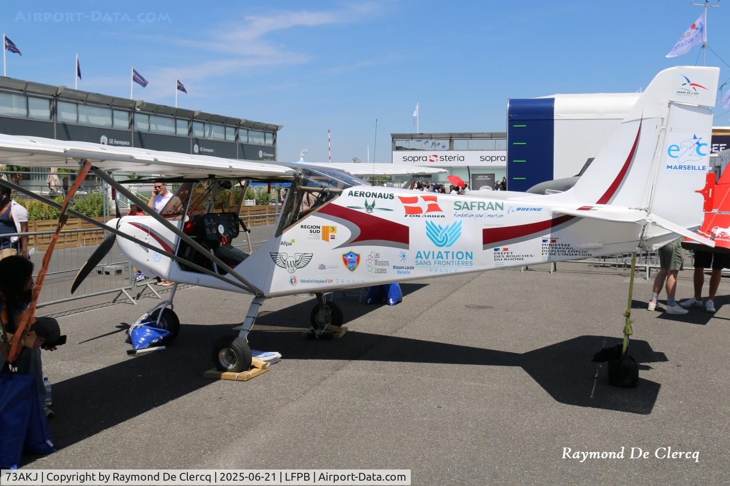 73AKJ, Best Off Skyranger 912S C/N not found 73AKJ, At Paris Air Show 2025.