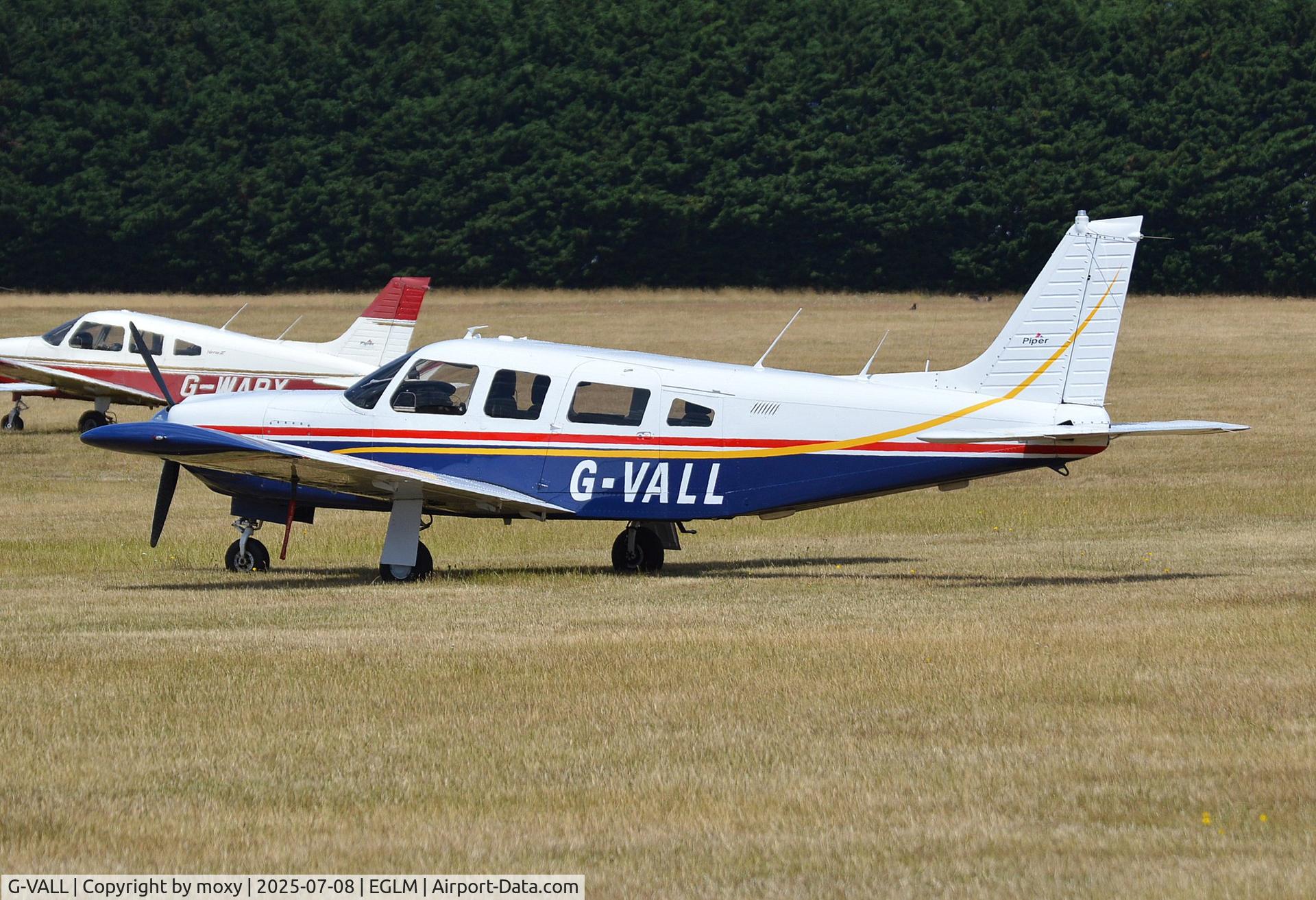 G-VALL, 1978 Piper PA-32R-300 Cherokee Lance C/N 32R-7780515, Piper PA-32R-300 Lance at White Waltham. Ex N408RC