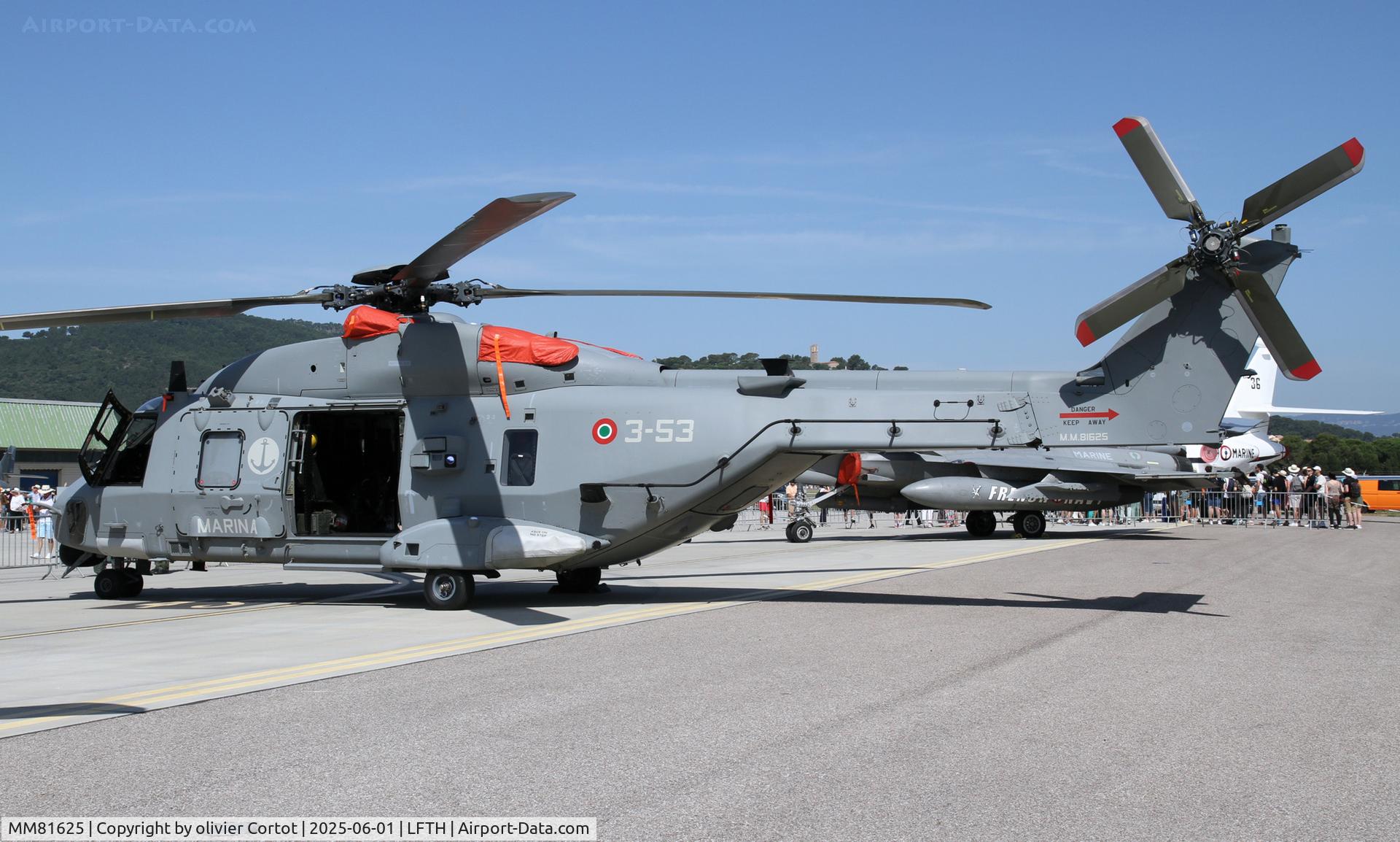 MM81625, NHI SH-90A C/N MM81625, Hyères 2025 airshow