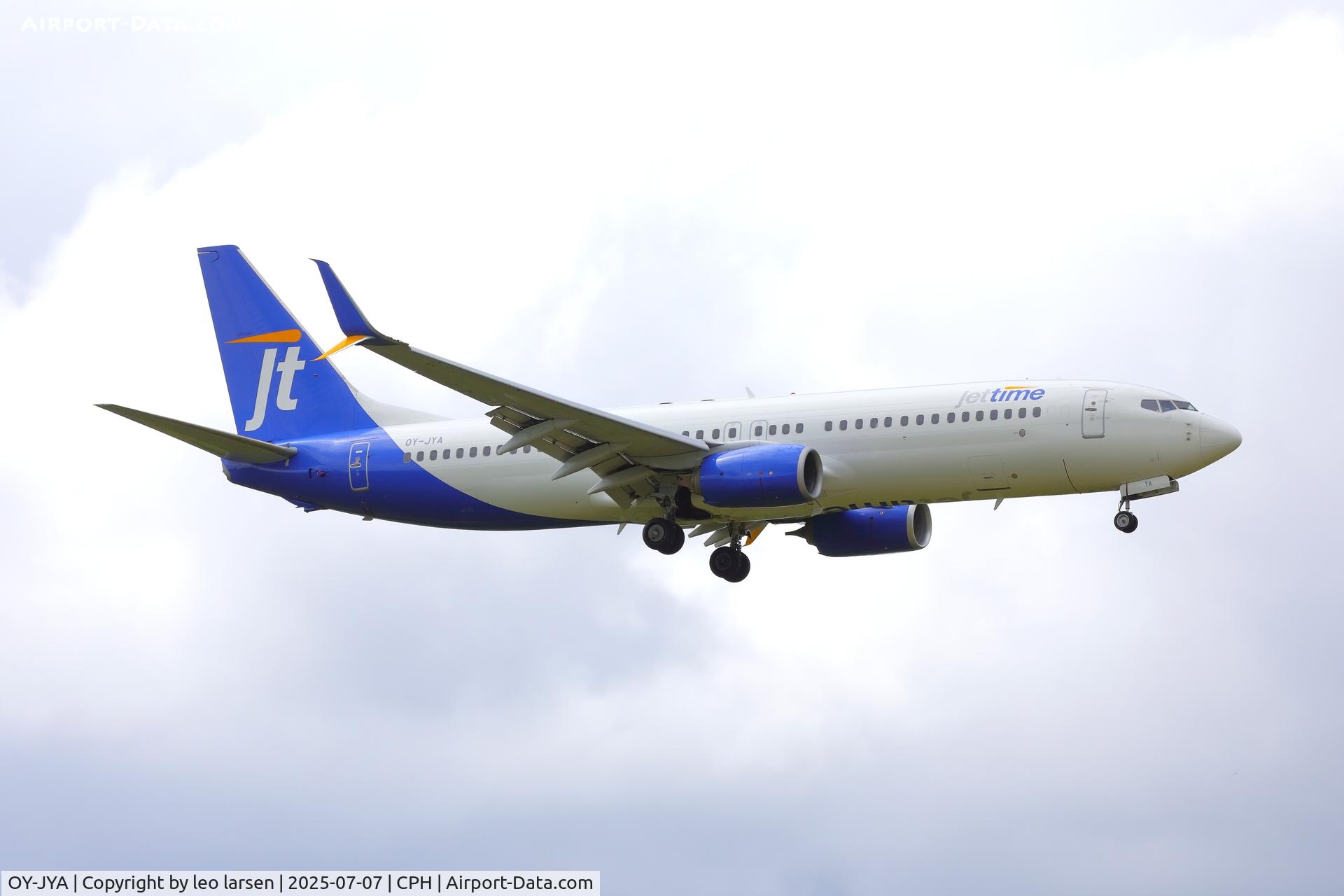 OY-JYA, 2012 Boeing 737-8KN C/N 40253, Copenhagen 7.7.2025