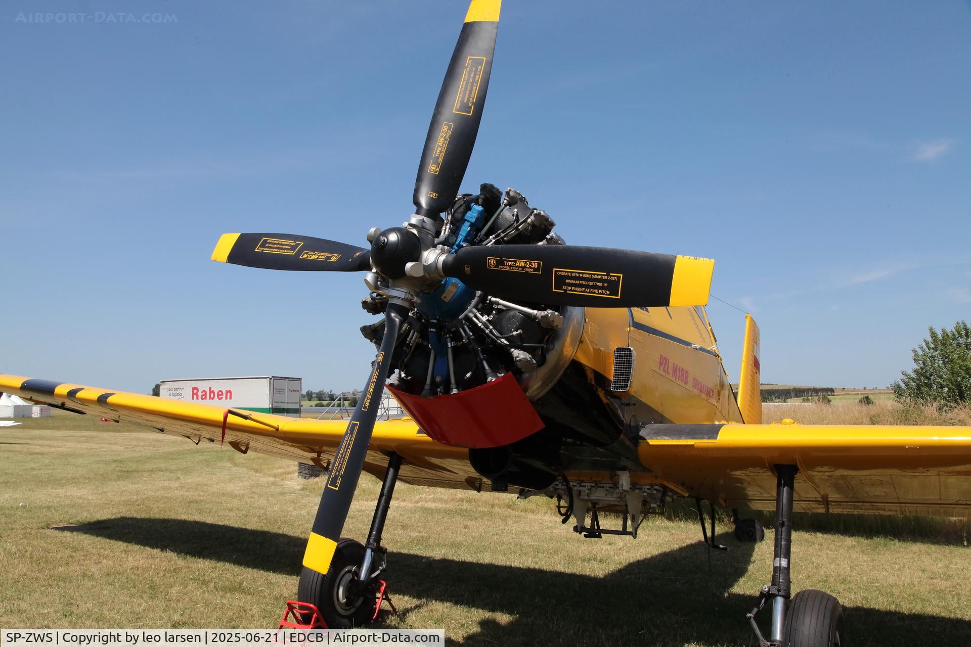 SP-ZWS, PZL-Mielec M-18B Dromader C/N 1ZO10-21, Ballenstedt EDCB 21.6.2025