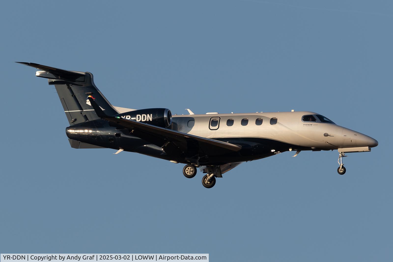 YR-DDN, Embraer EMB-505 (Phenom 300E) C/N 50500689, Untitled EMB505