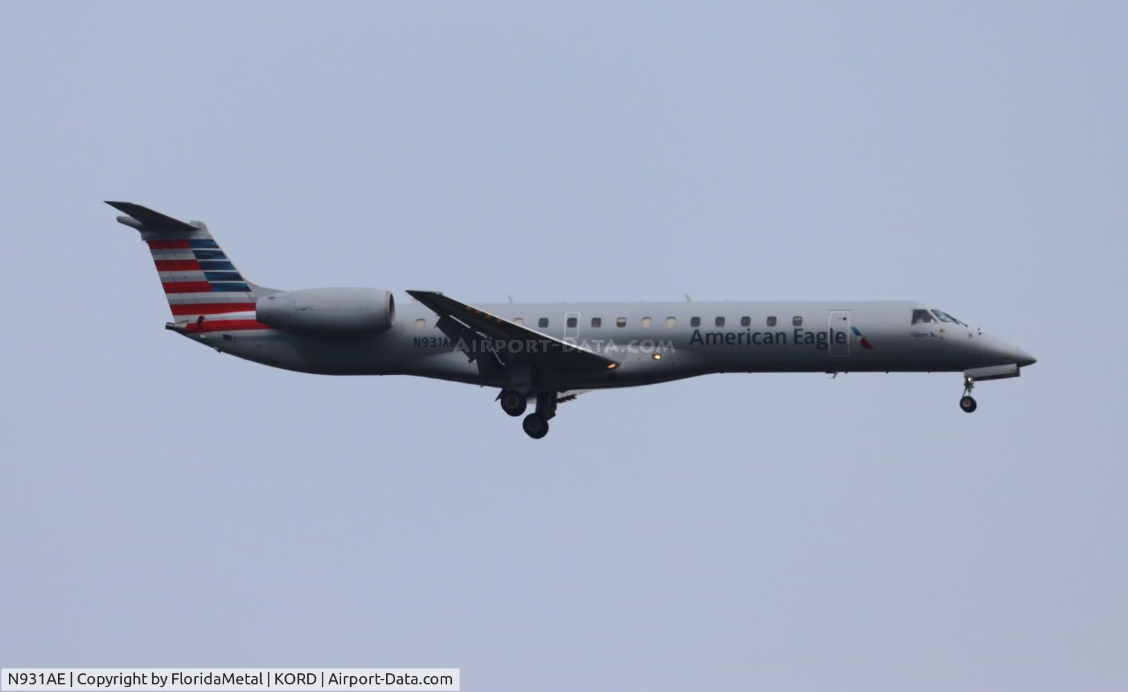 N931AE, 2005 Embraer ERJ-145LR (EMB-145LR) C/N 14500912, PDT/AE E145 zx msn-ord