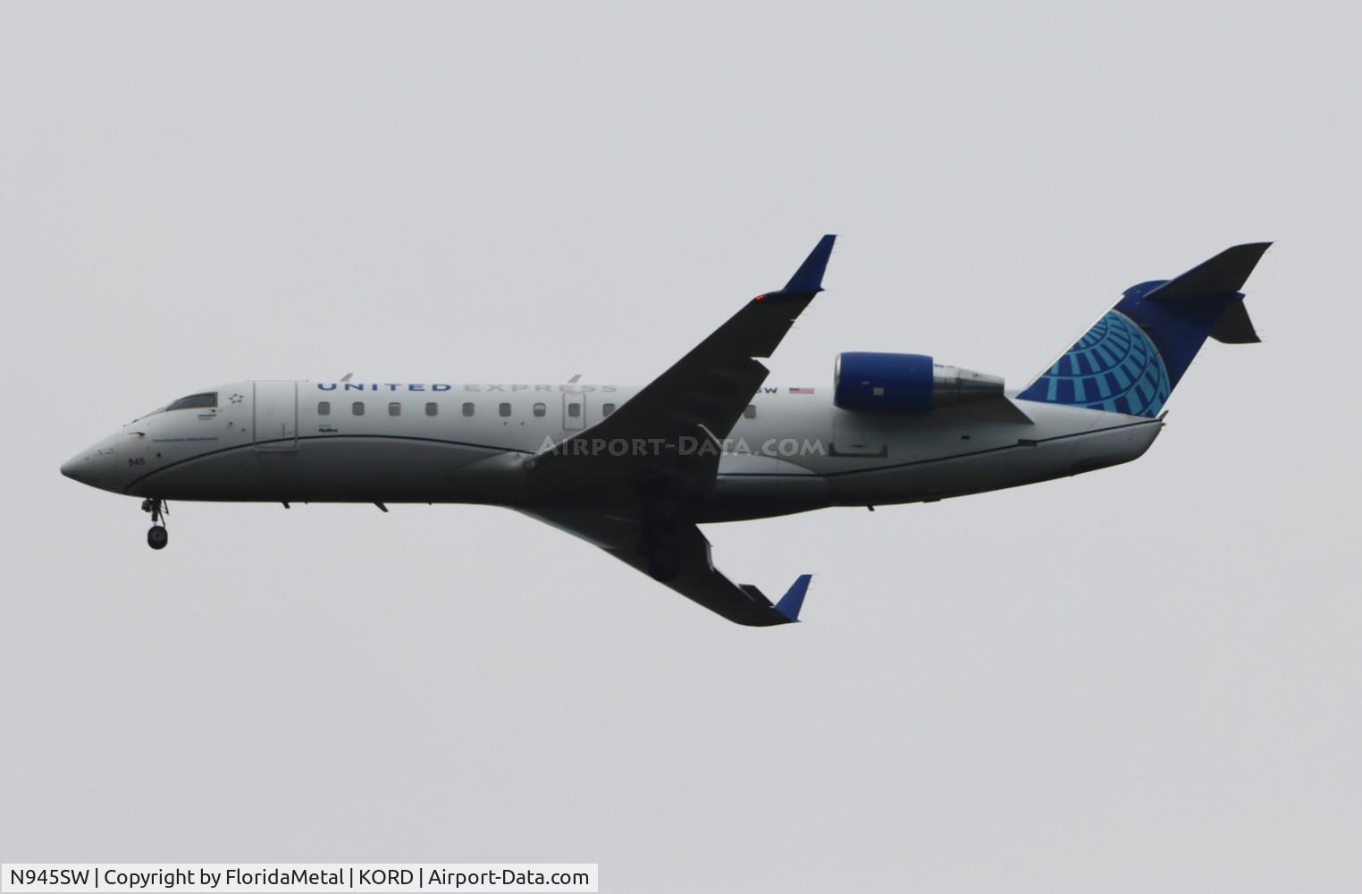 N945SW, 2003 Bombardier CRJ-200LR (CL-600-2B19) C/N 7770, SKW/UE CR2 nc zx fnt-ord